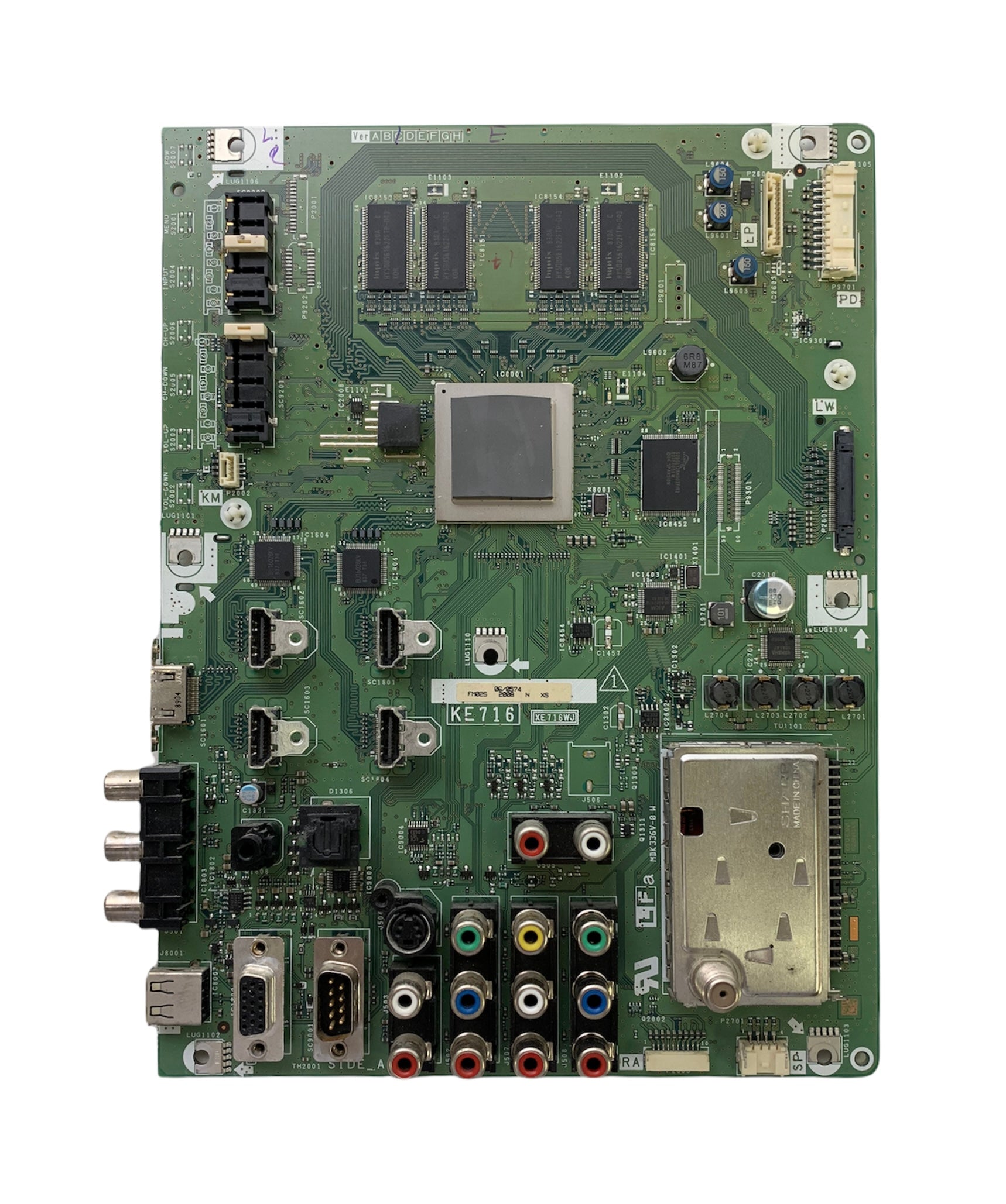 Sharp DUNTKE716FM02 (KE716, XE716WJ) Main Board