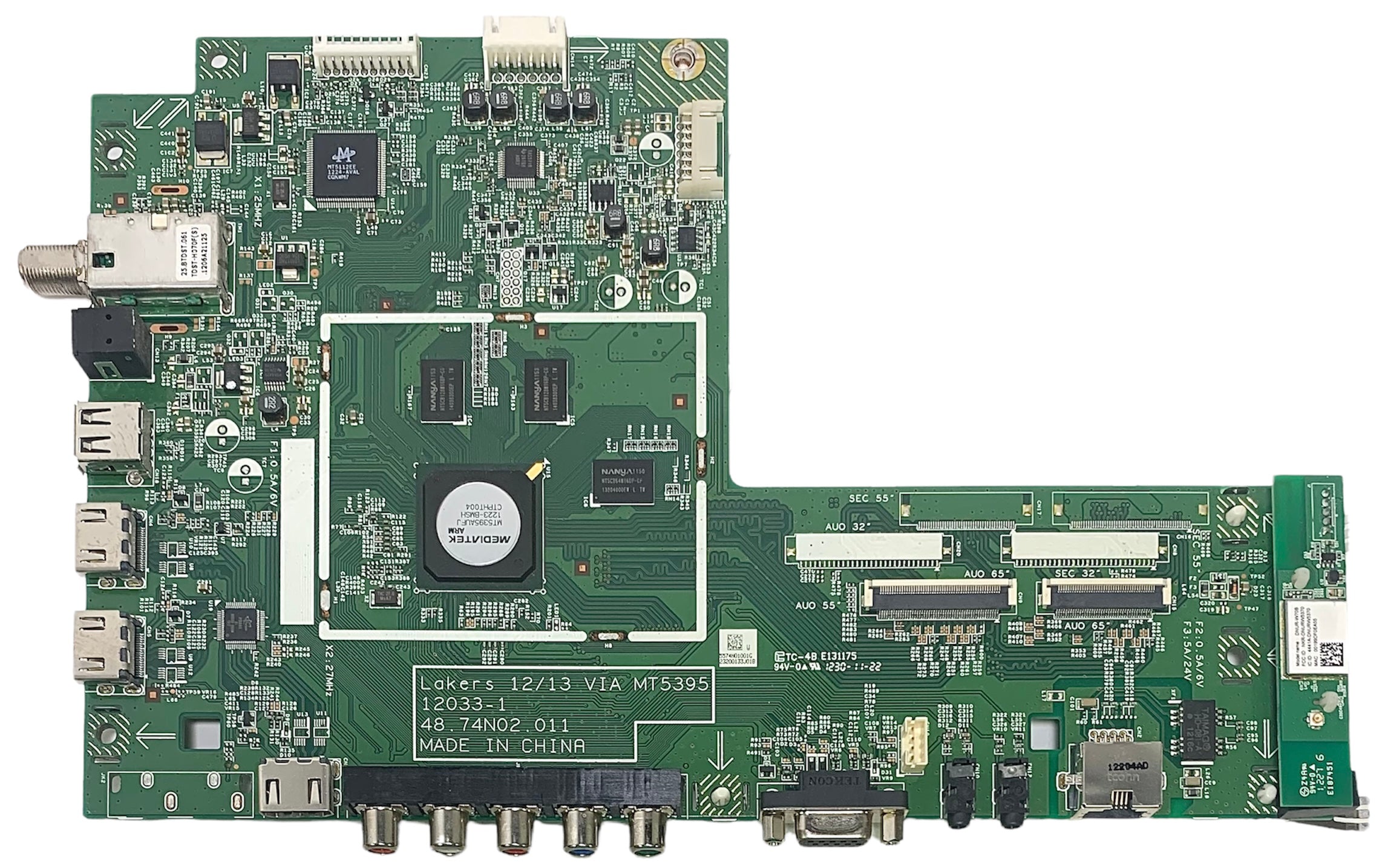 Vizio 91.74N10.001G (12033-1) Main Board for M650VSE