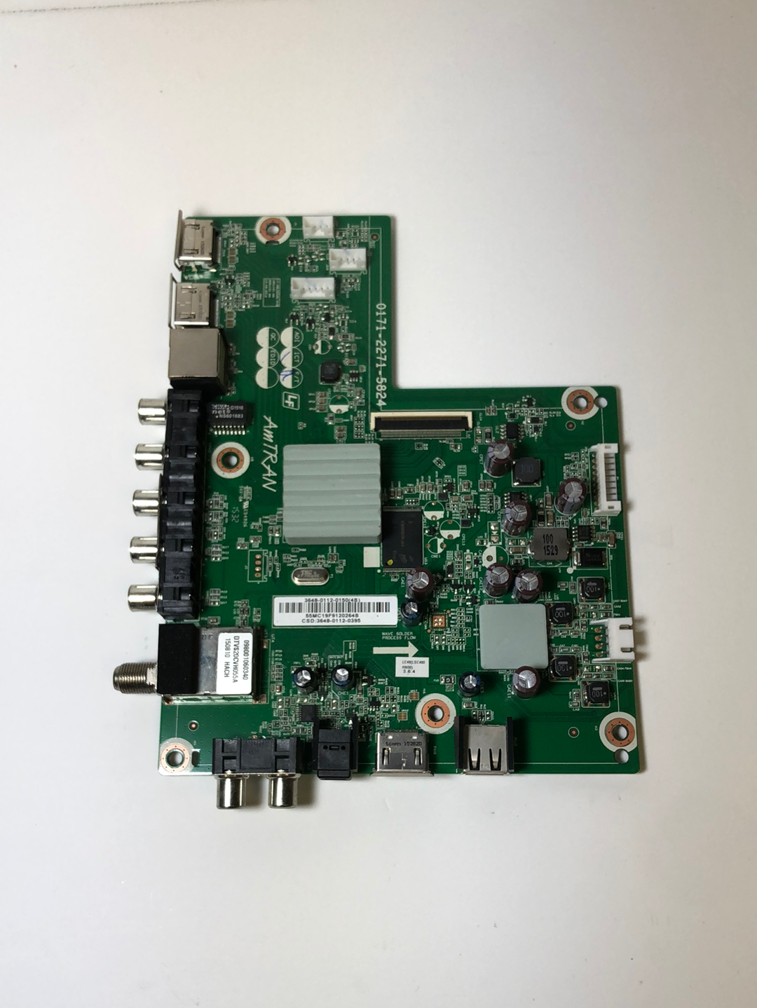 Sharp 9LE364801120395 (3648-0112-0150) Main Board for LC-48LE653U