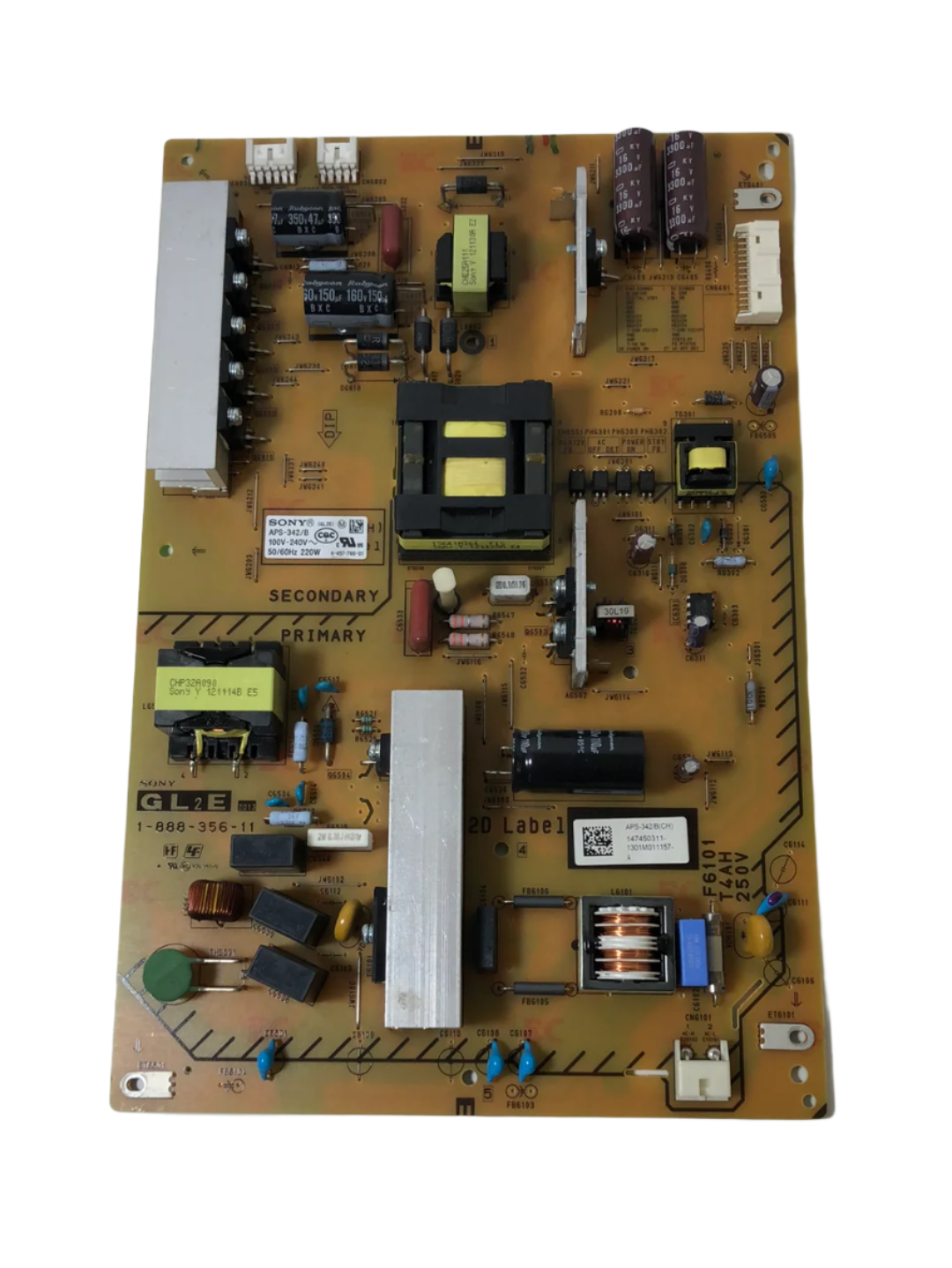 Sony 1-474-503-11 GL2E Power Supply for KDL-47W802A / KDL-55W802A