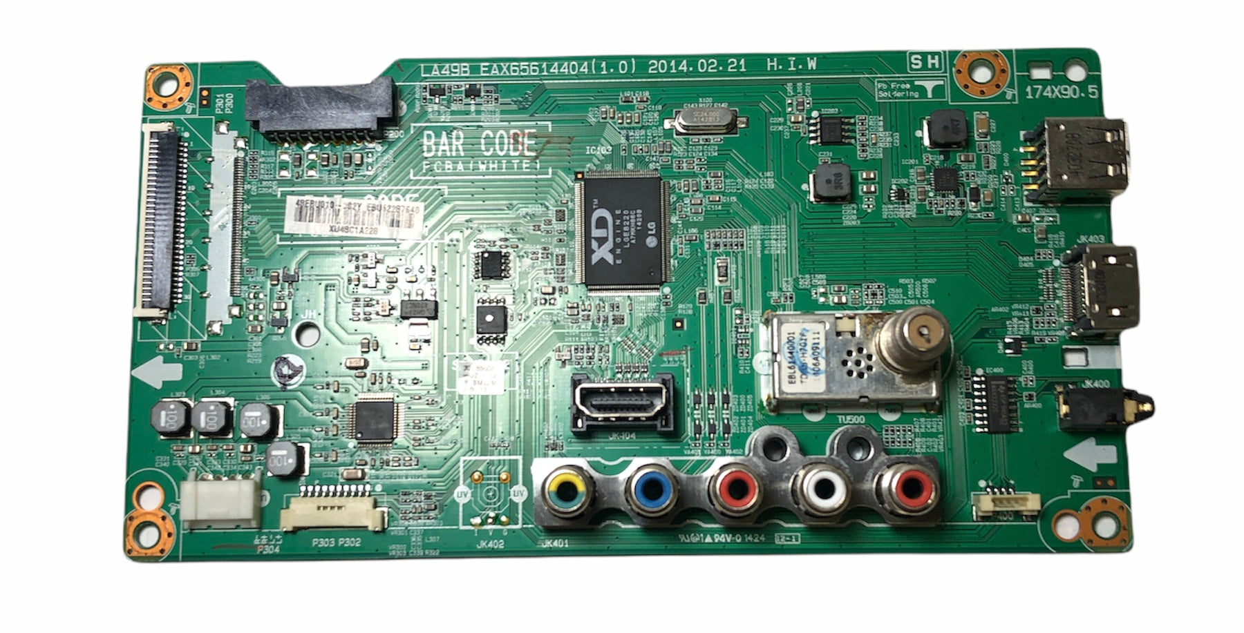 LG EBU62287640 Main Board for 32LB560B-UZ.BUSMLJM