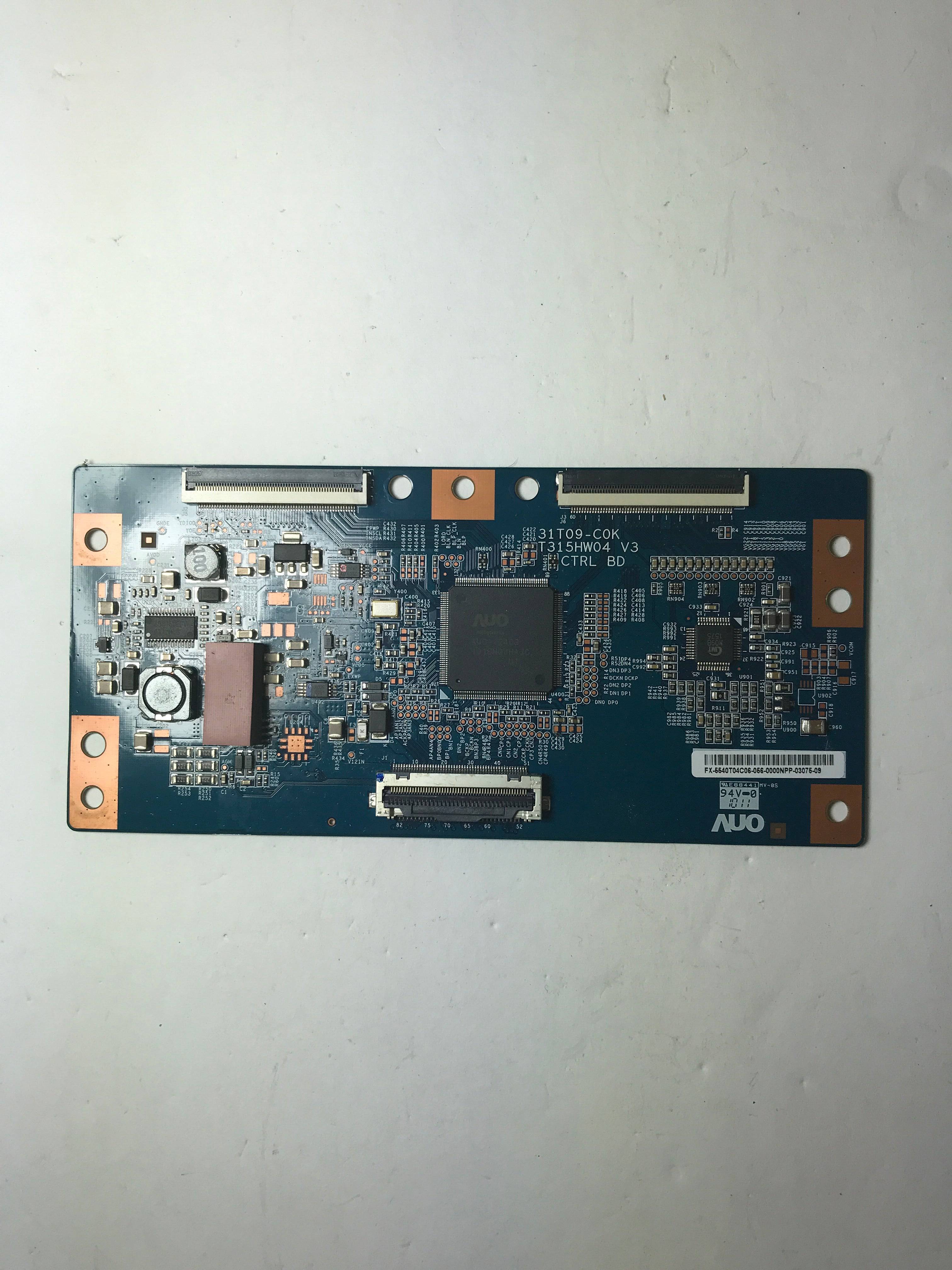 AUO 55.40T04.C06 (31T09-C0K) T-Con Board