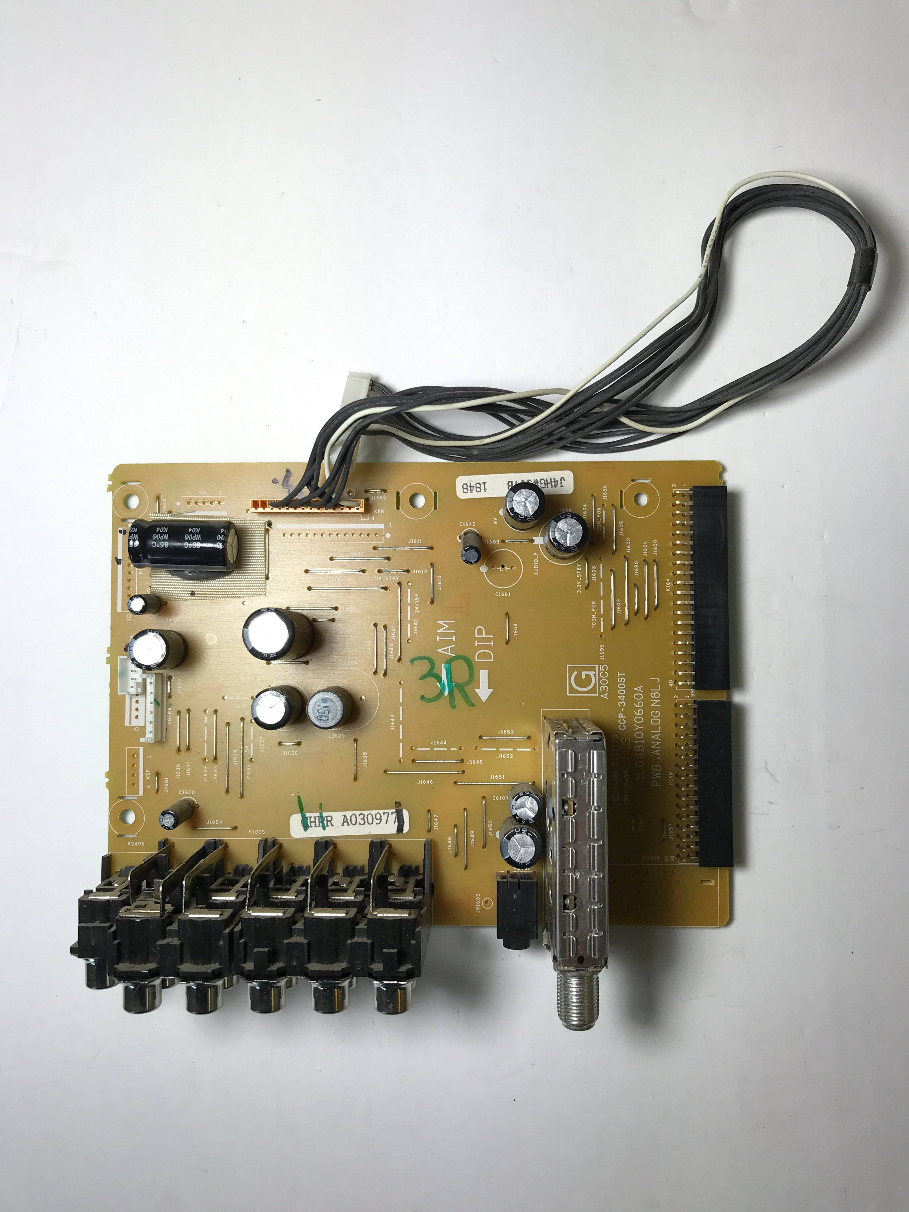 Sanyo 1LG4B10Y0660A J4HG Analog Board