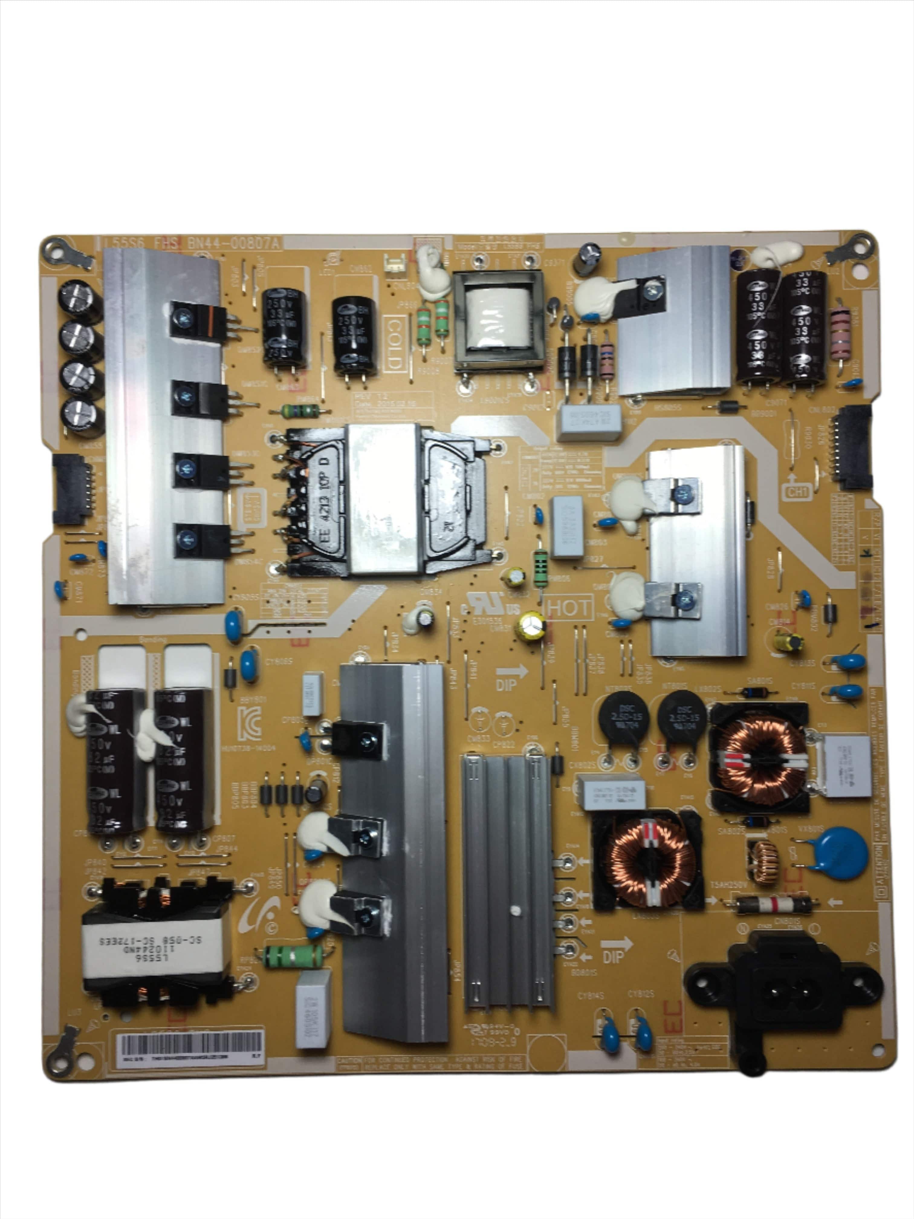 Samsung BN44-00807A Power Supply / LED Board