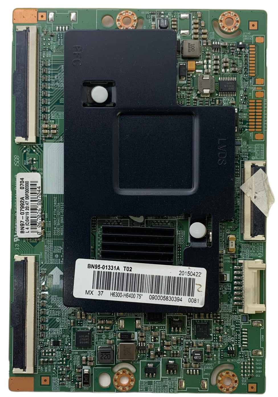 Samsung BN95-01331A (BN97-07992A, BN41-02112A) T-Con Board for UN75J630DAFXZA