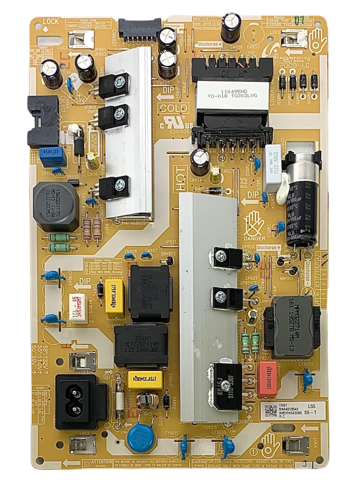 Samsung BN44-01054E Power Supply / LED Board
