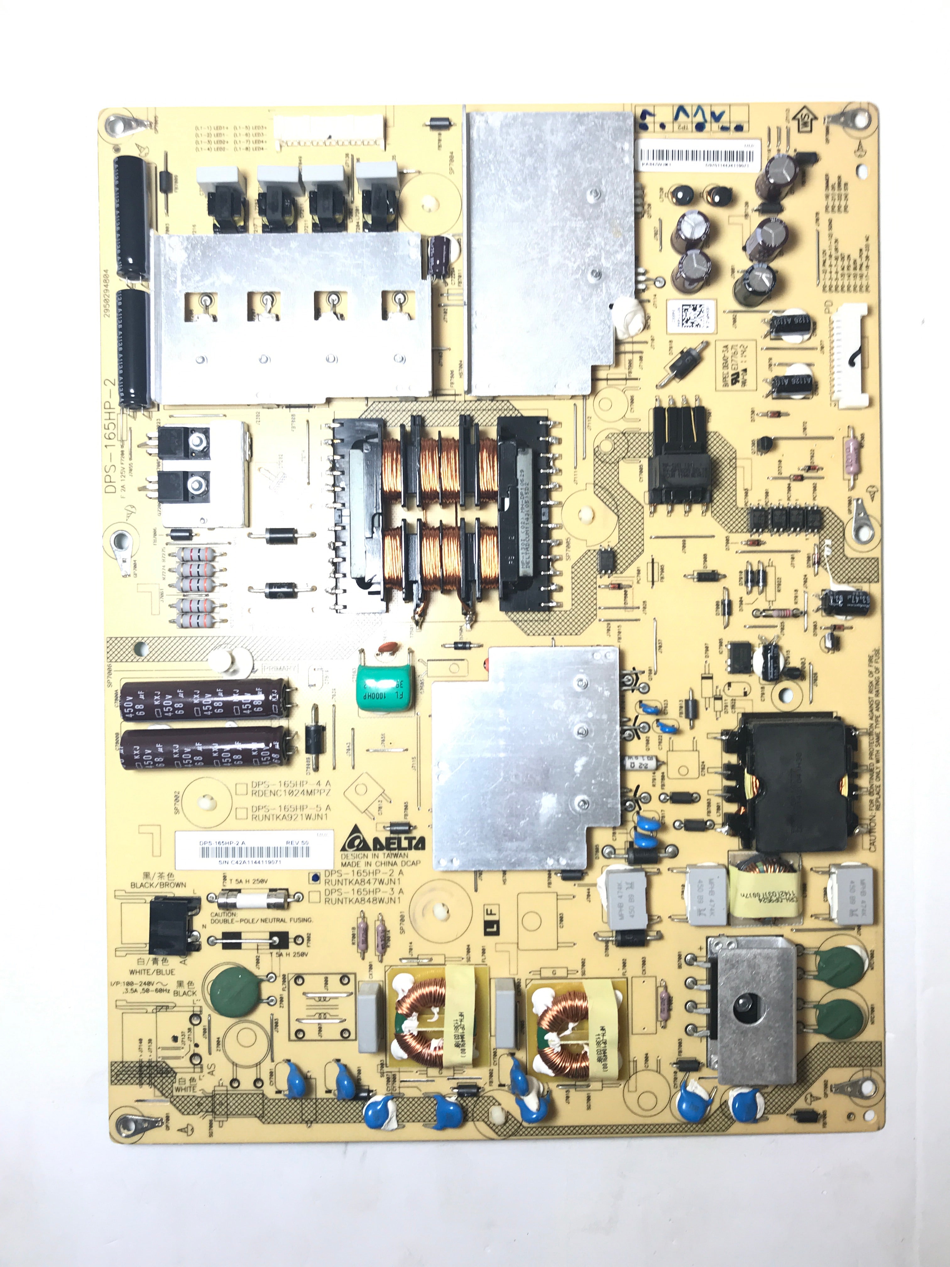 Sharp RUNTKA847WJN1 Power Supply Unit