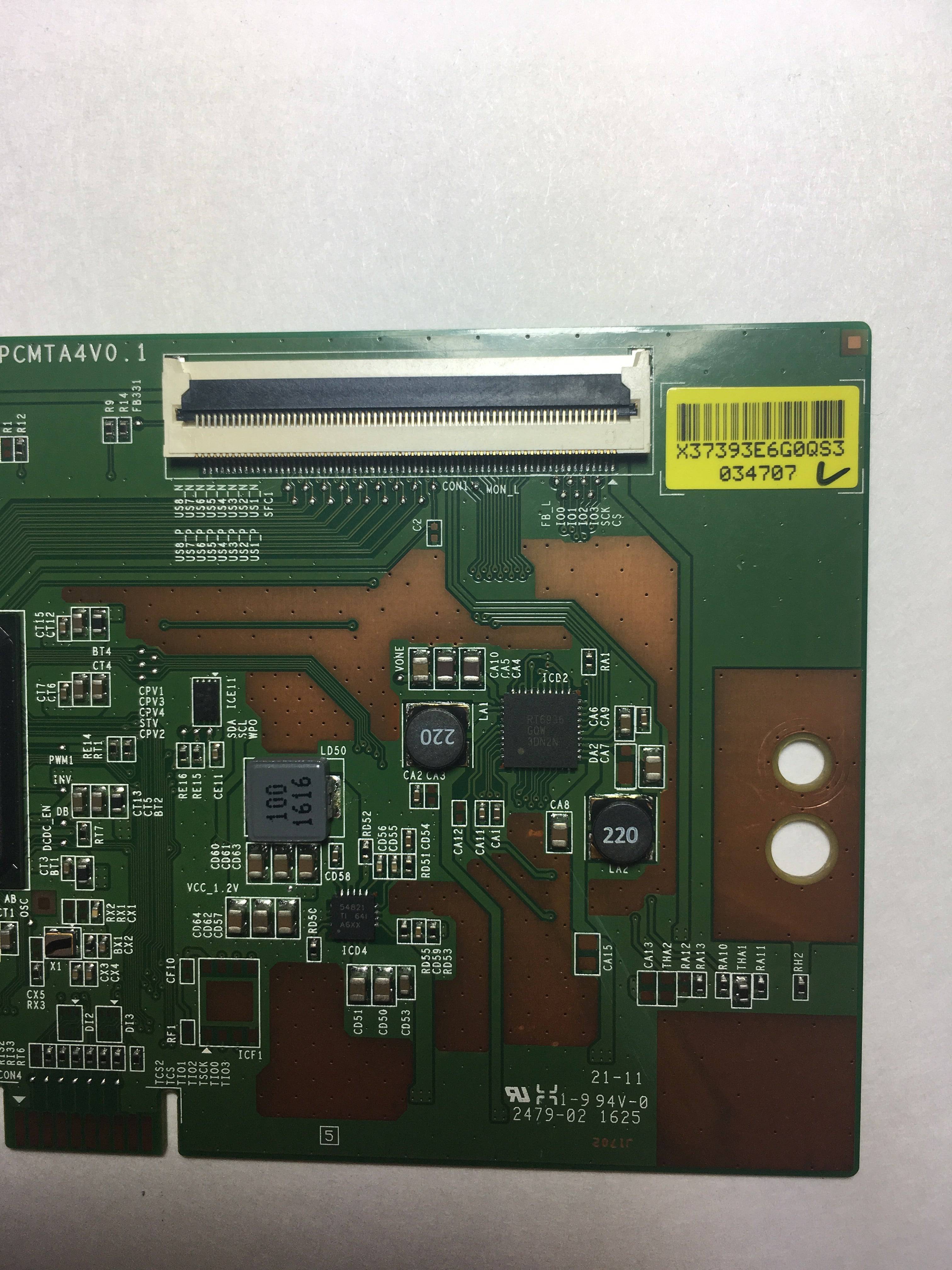 TCL LG LJ94-37393E T-Con Board for E65-E0 Serial# LAUSVKAS 65US5800NU0W