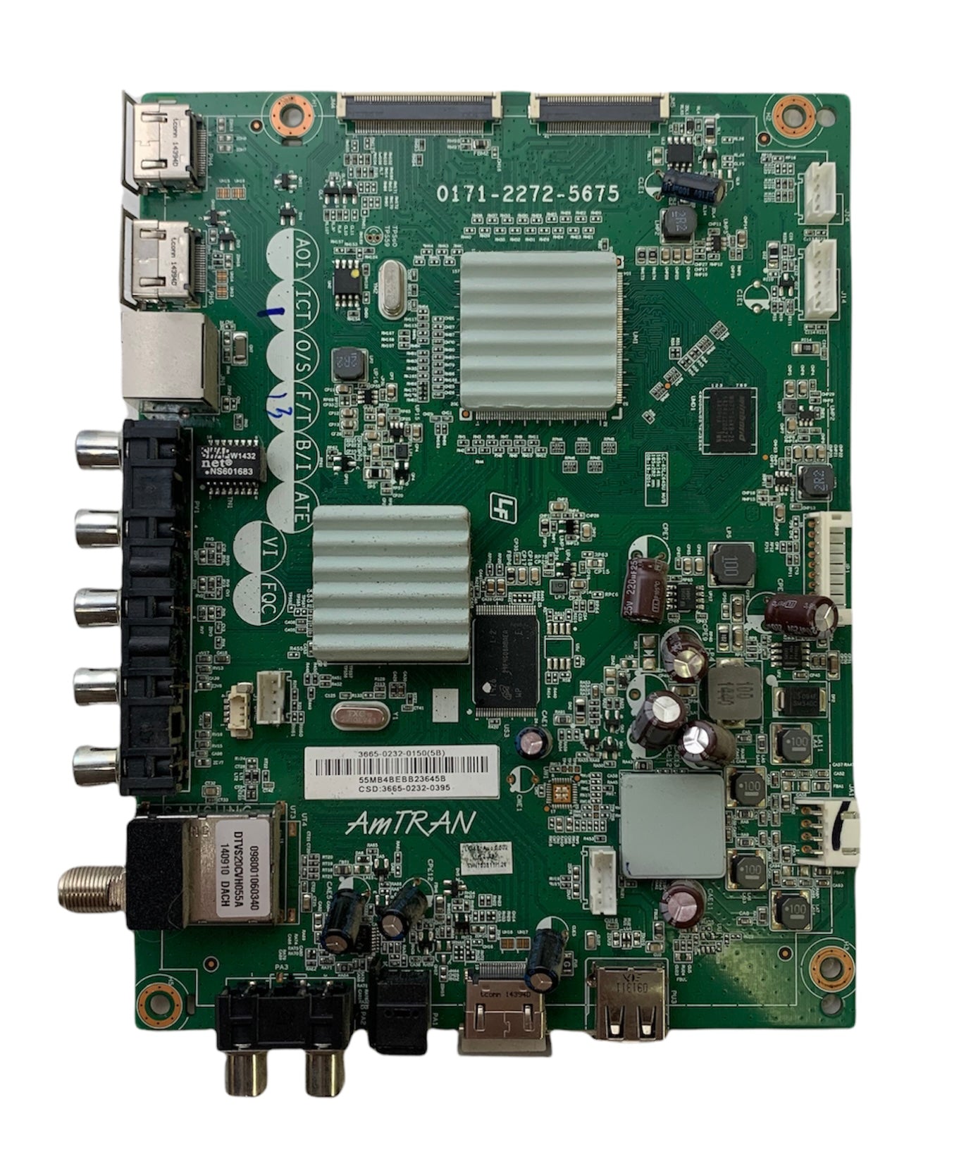 Sharp 3665-0232-0150 Main Board for LC-65LE645U