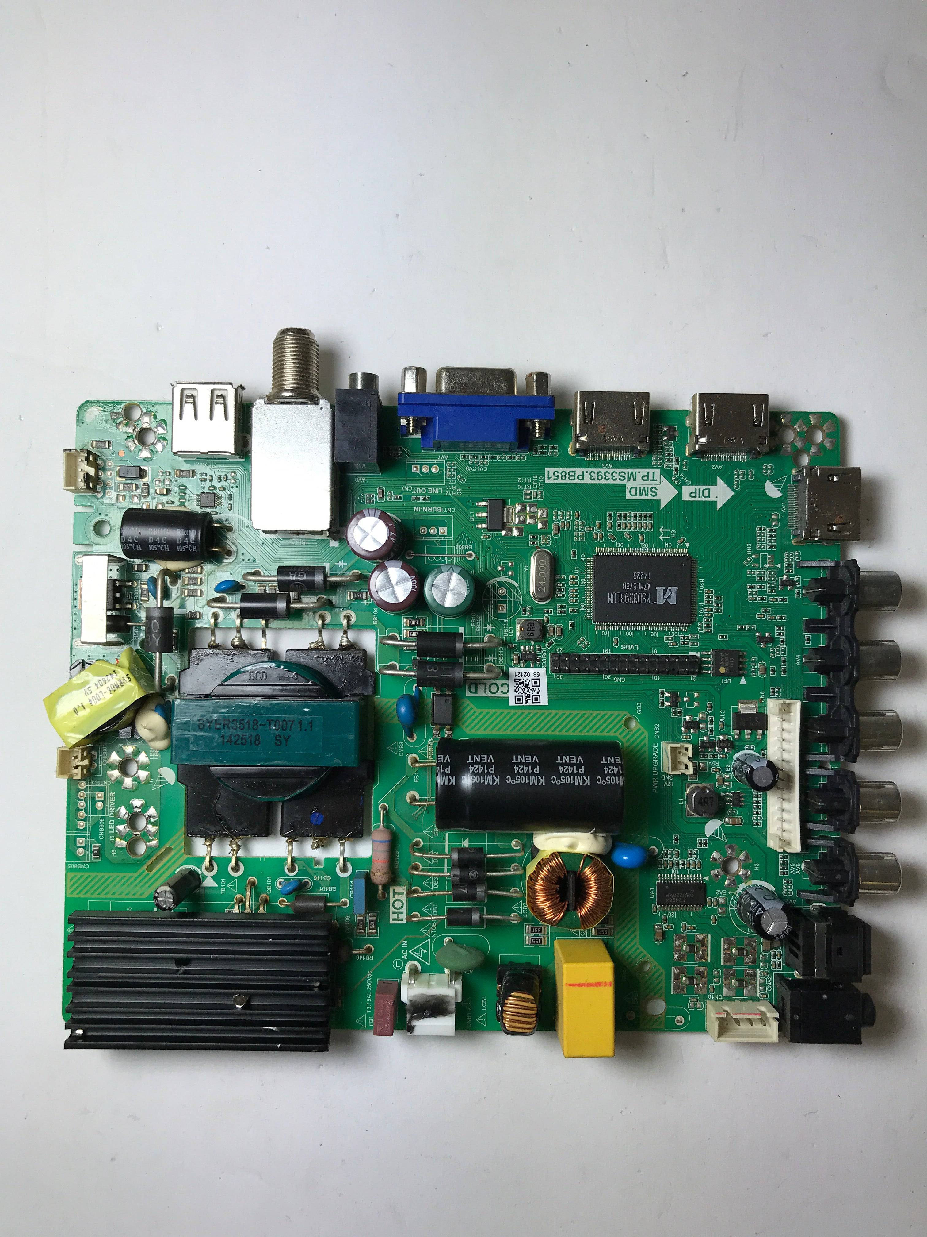 Element Main/Power Board for ELEFT407 (G1400 Serial)