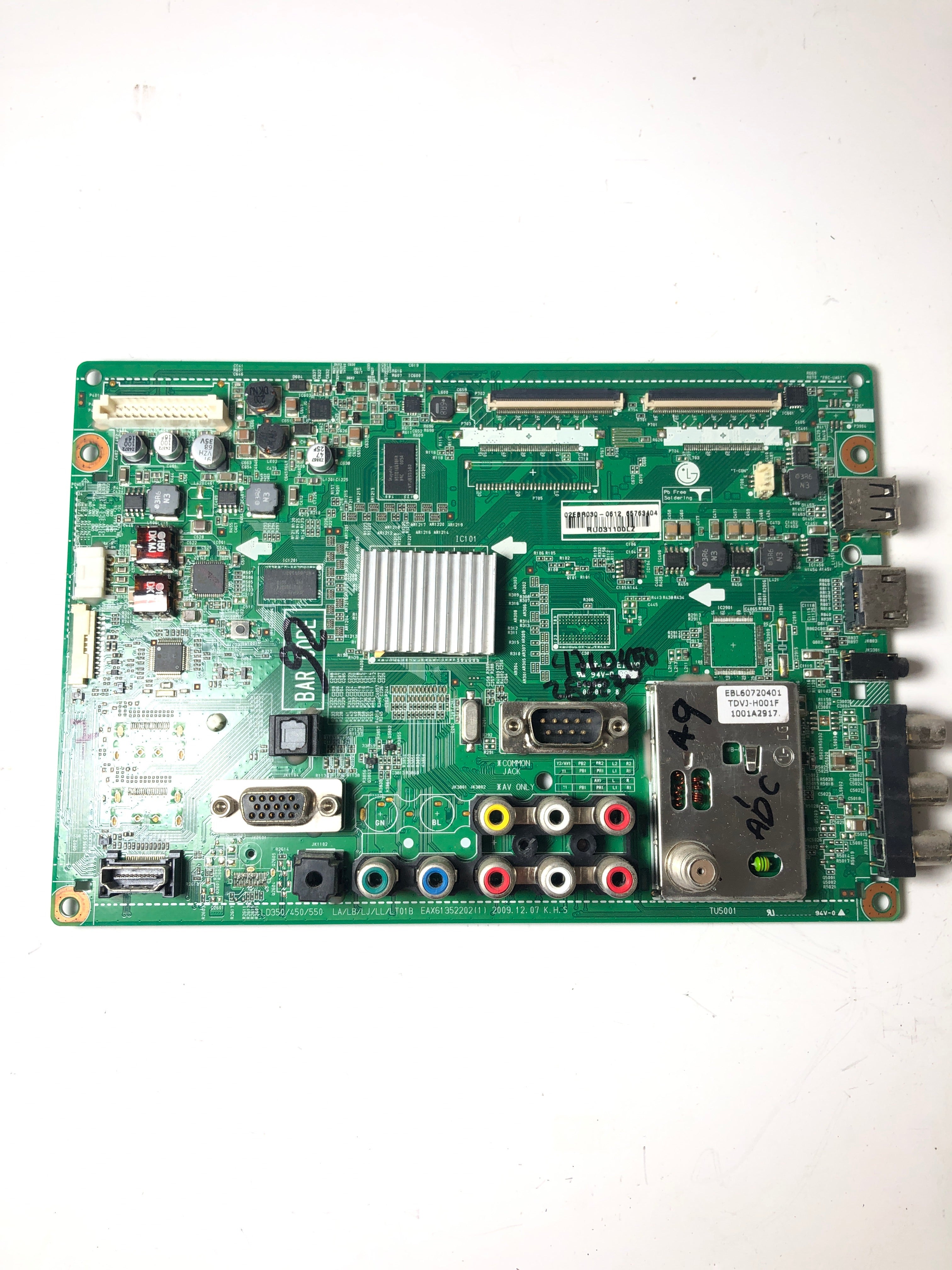 LG EBU60849604 Main Board for 47LD450-UA