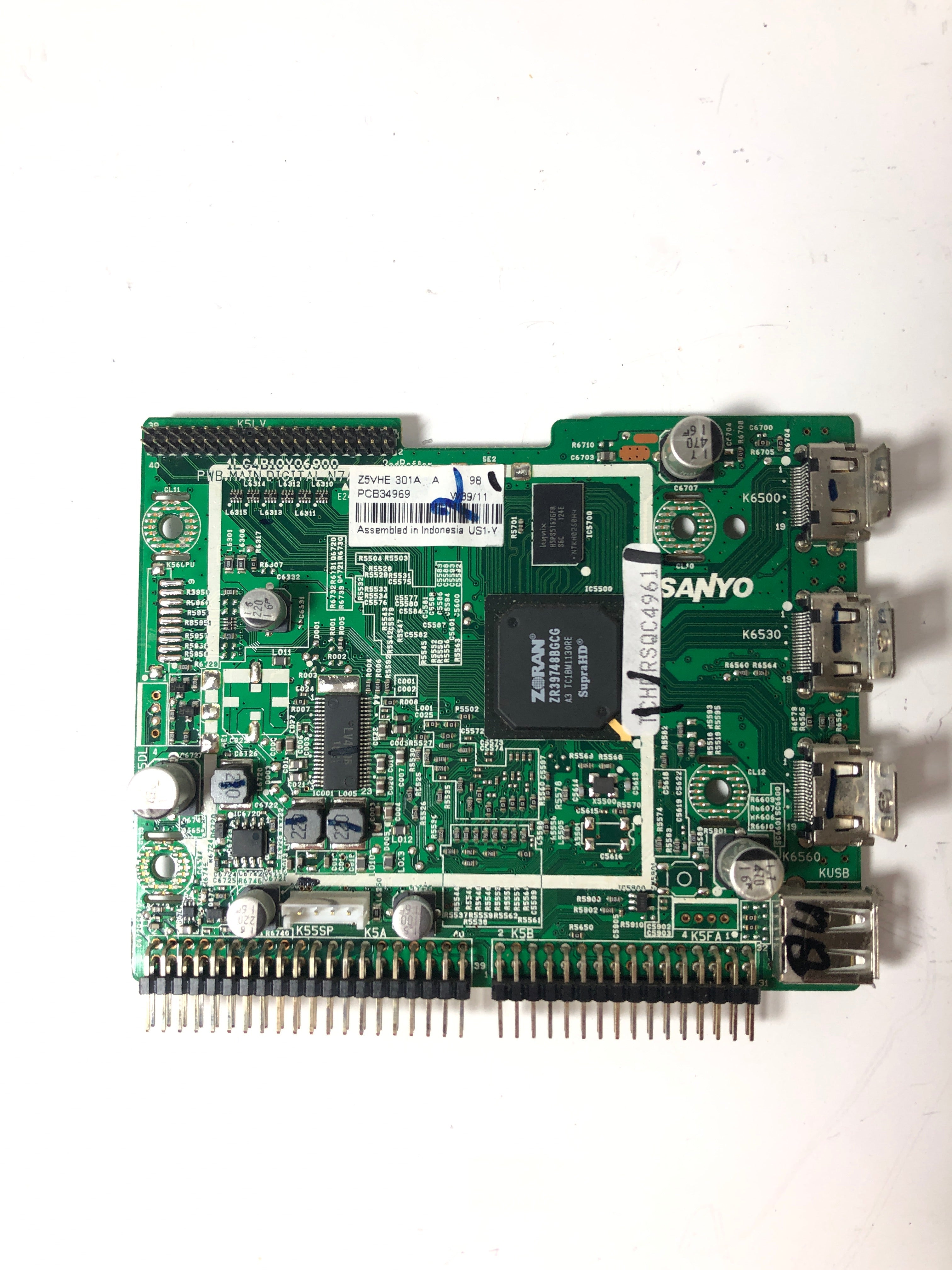 Sanyo 1LG4B10Y06900 Z5VHE Digital Main Board for DP42841 P42841-03