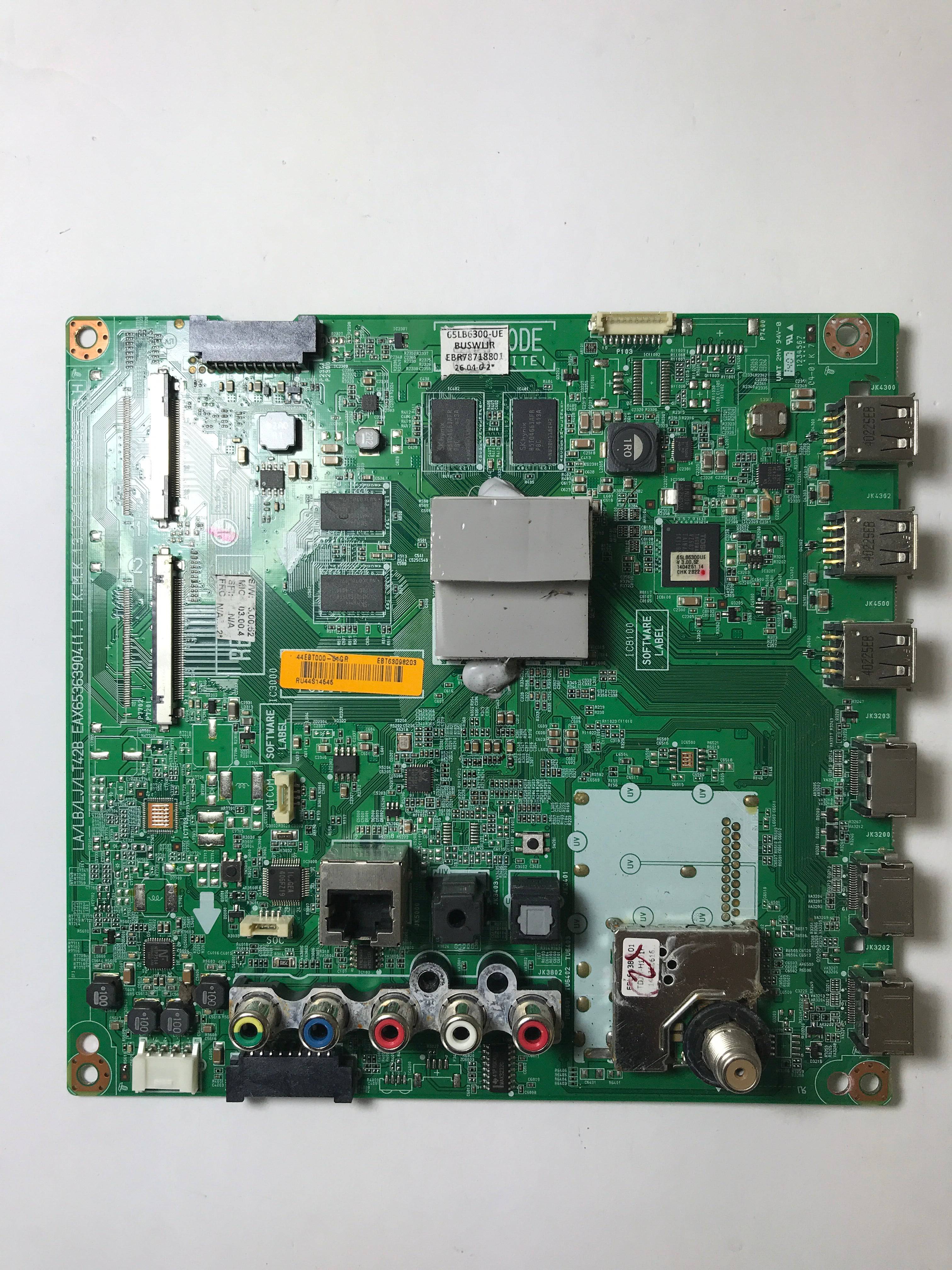LG EBT63098203 Main Board for 65LB6300-UE.BUSWLJR
