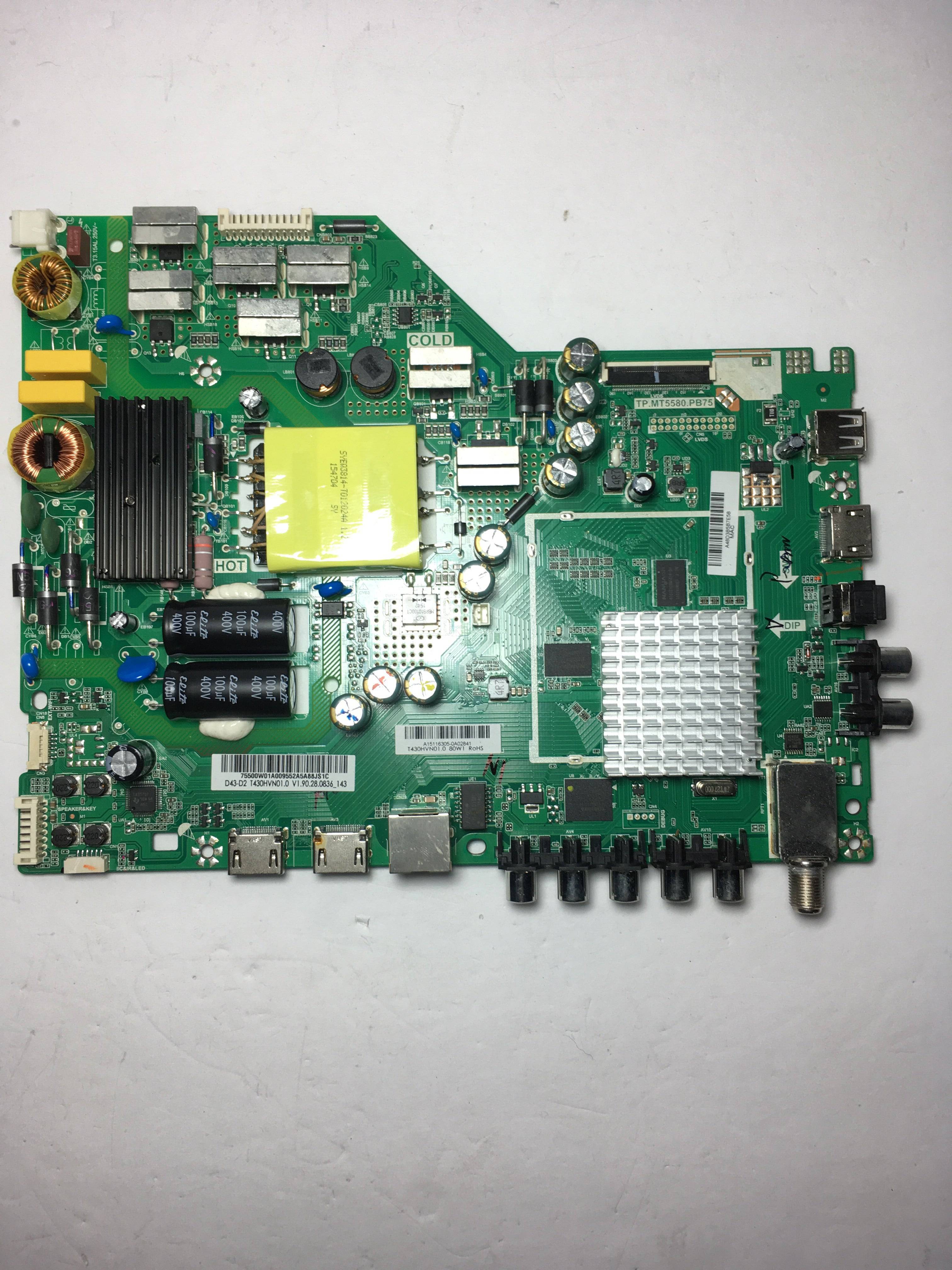 Vizio Main Board/Power Supply for D43-D2 (LWZJULAR Serial)