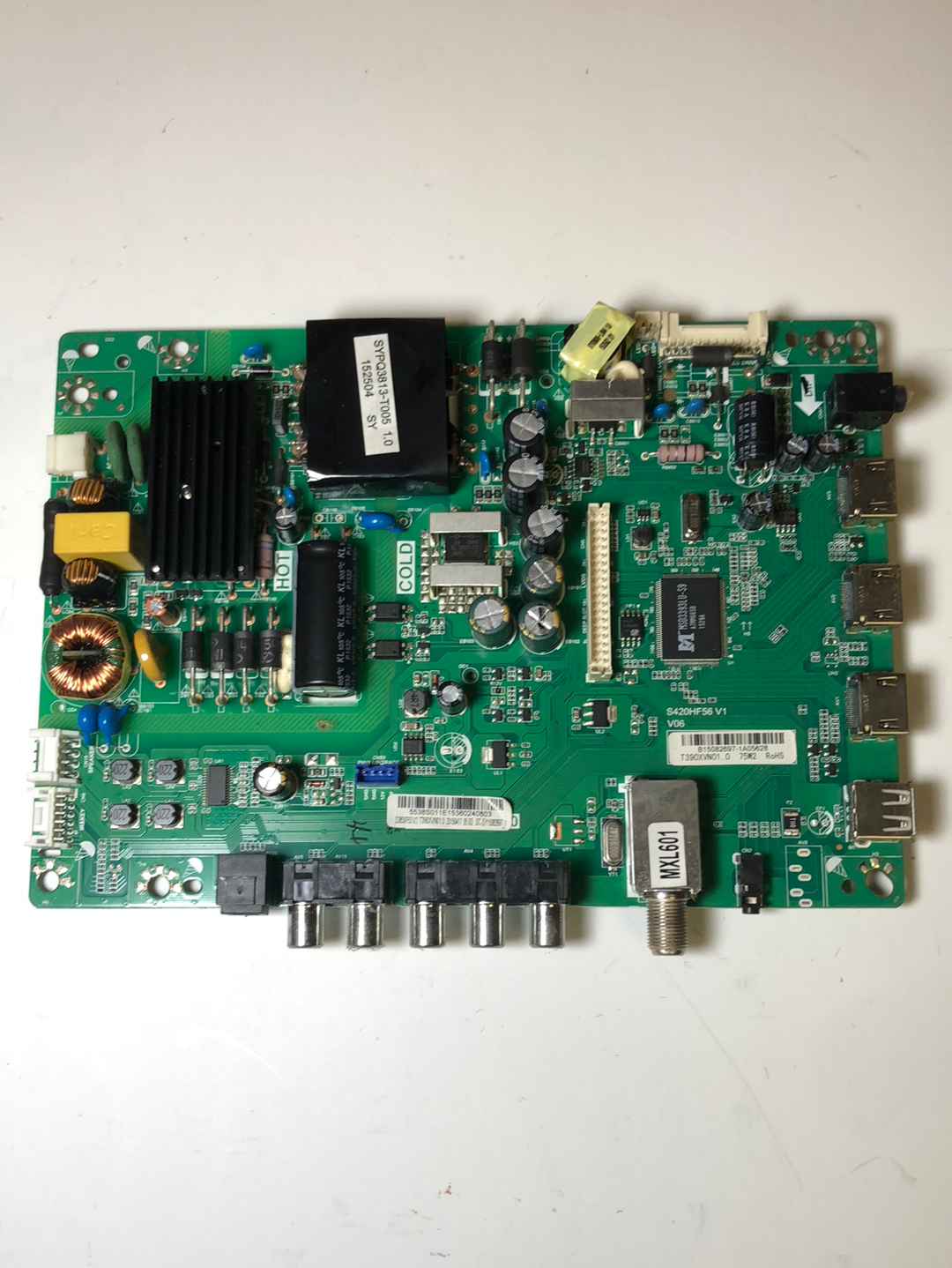 Insignia 55.38S01.1E1 Main Board for NS-39D220NA16 (Rev. A)