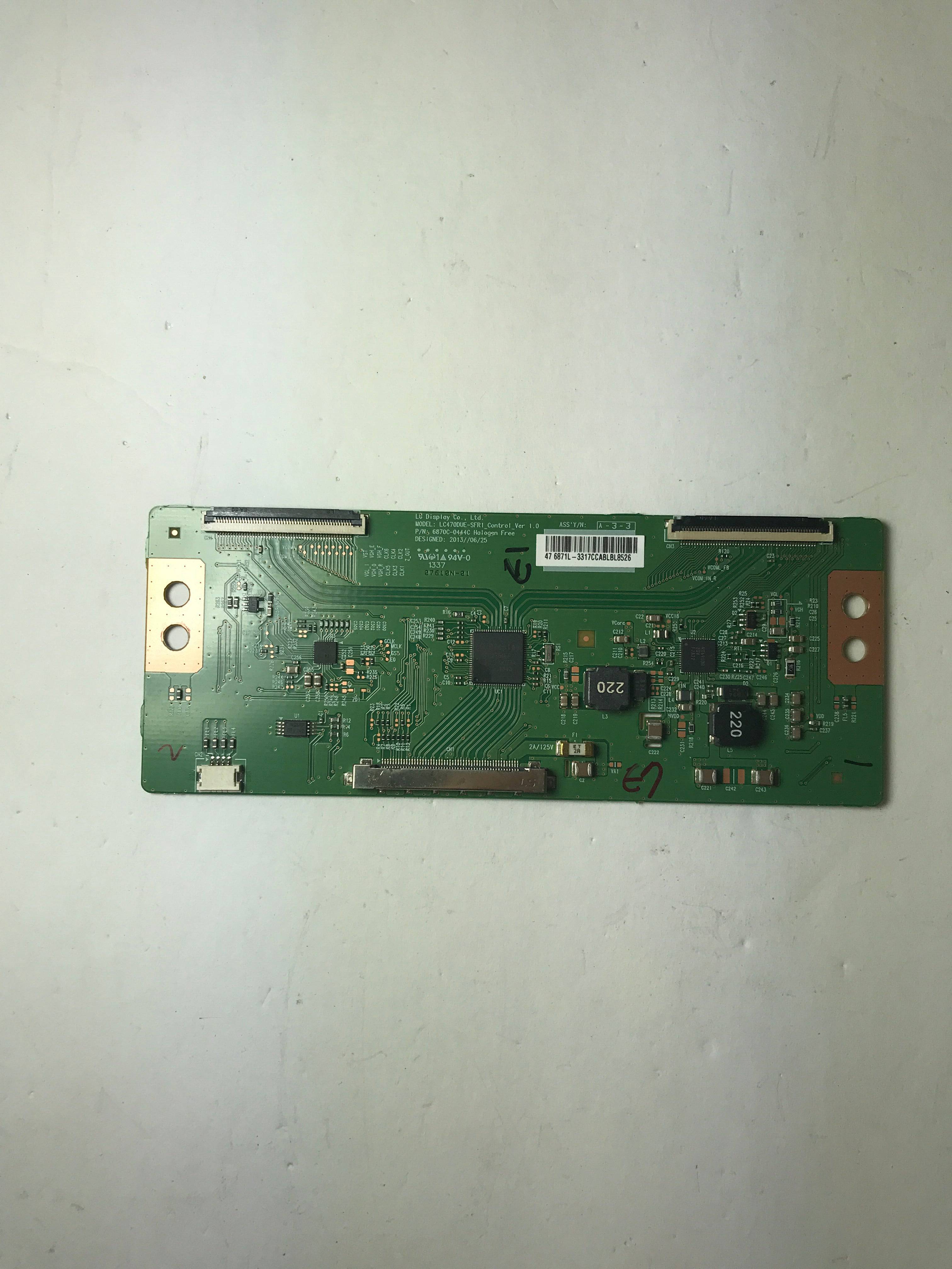 LG 6871L-3317C (6870C-0444C) T-Con Board for M471i-A2 (Ser# LWJJOLBP, LWJJOLBQ)