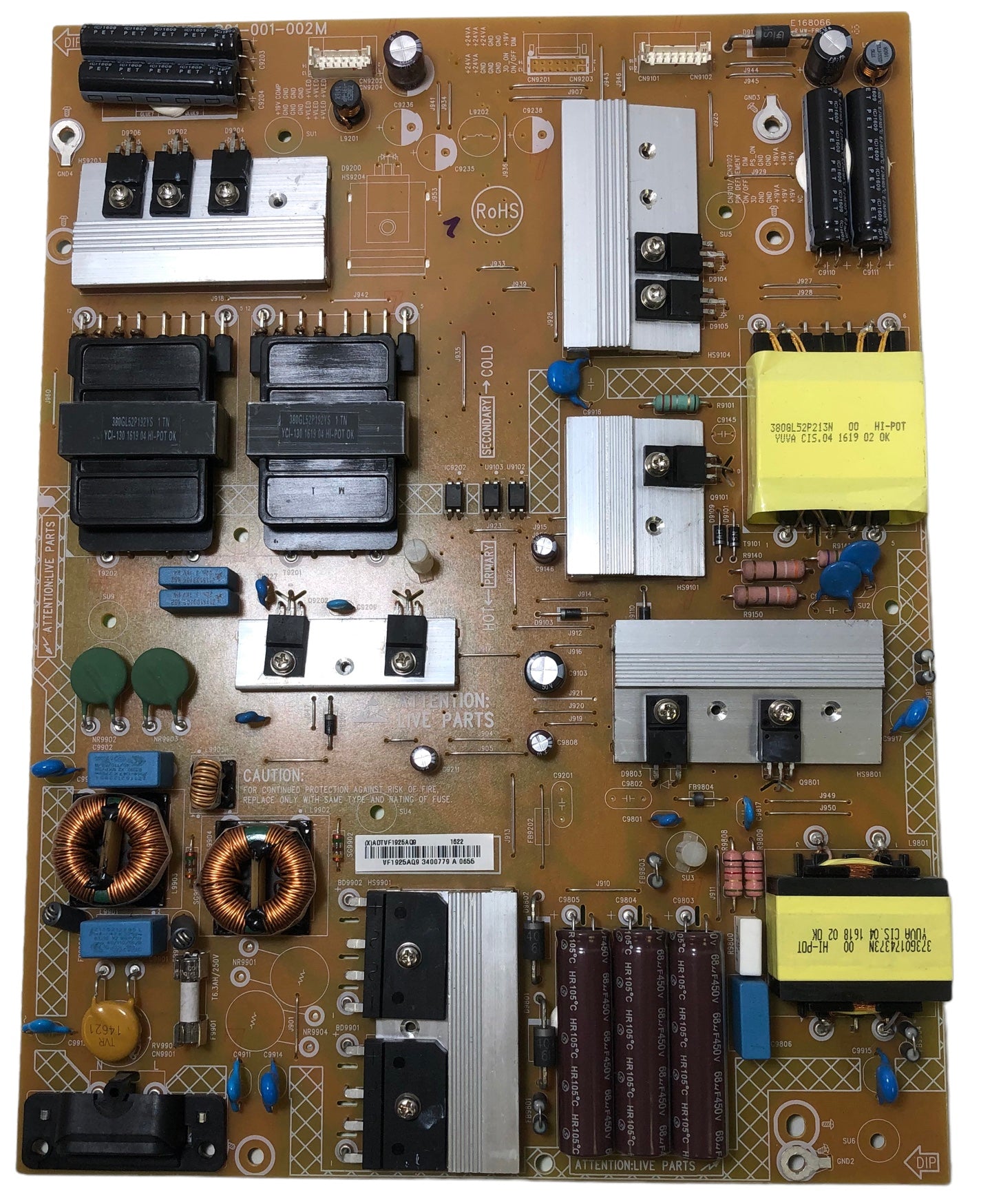 Vizio ADTVF1925AQ9 Power Supply Board