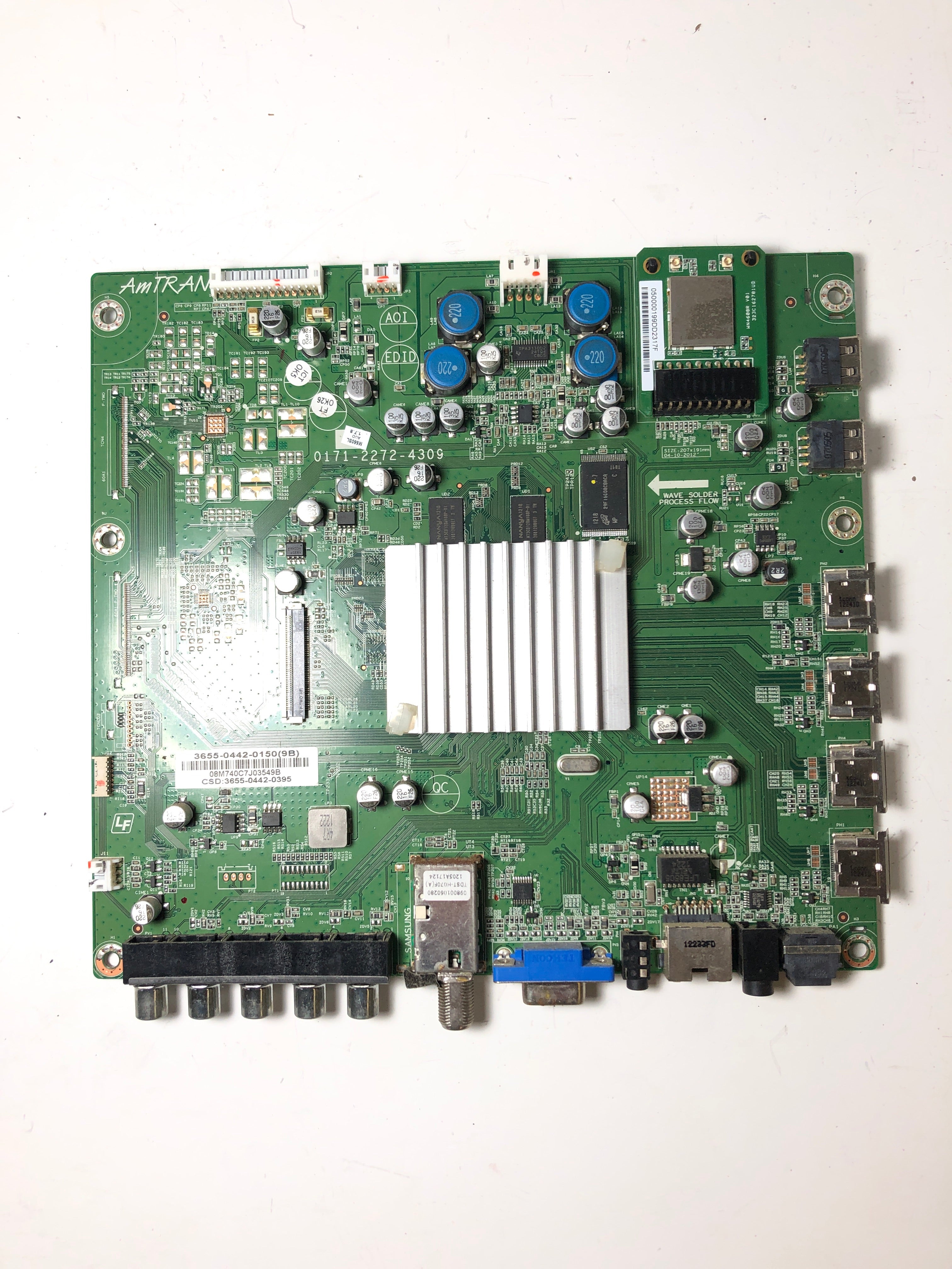 Vizio 3655-0442-0150 (0171-2272-4309) Main Board for M550SL