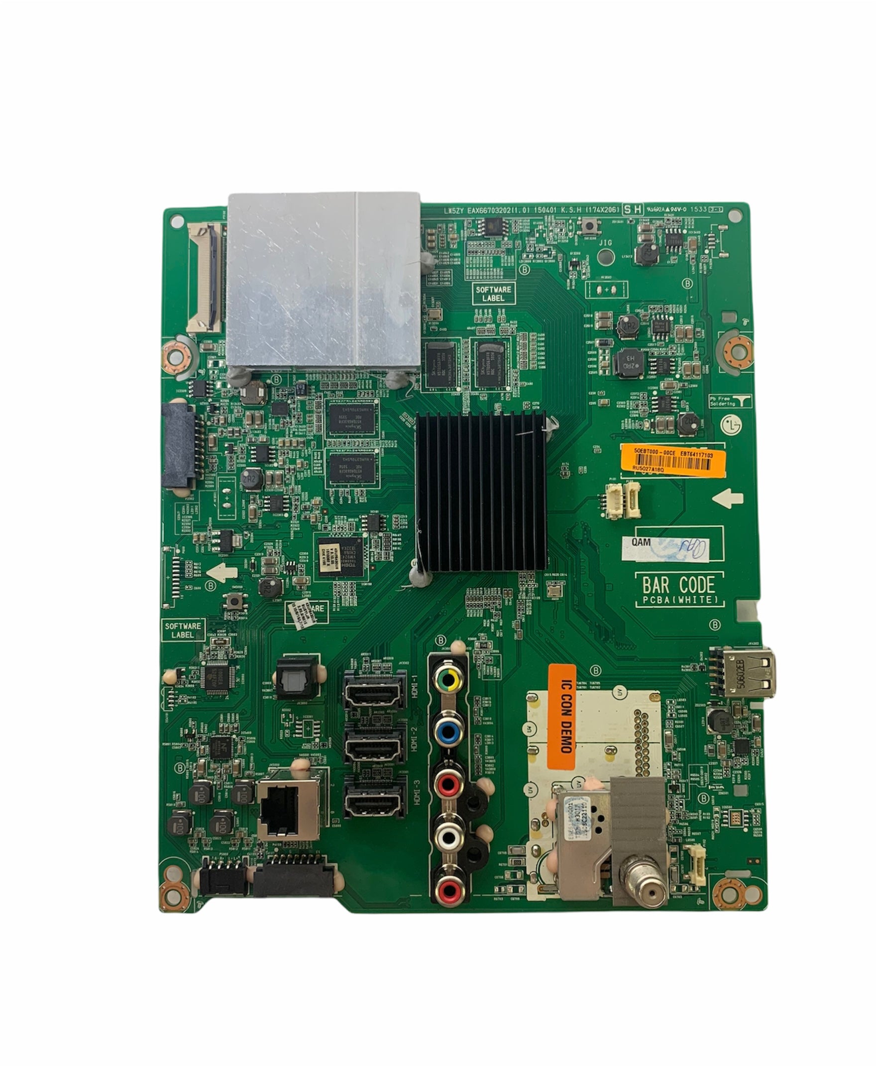 LG EBT64117103 Main Board for 43UF6430-UB.BUSYLJR