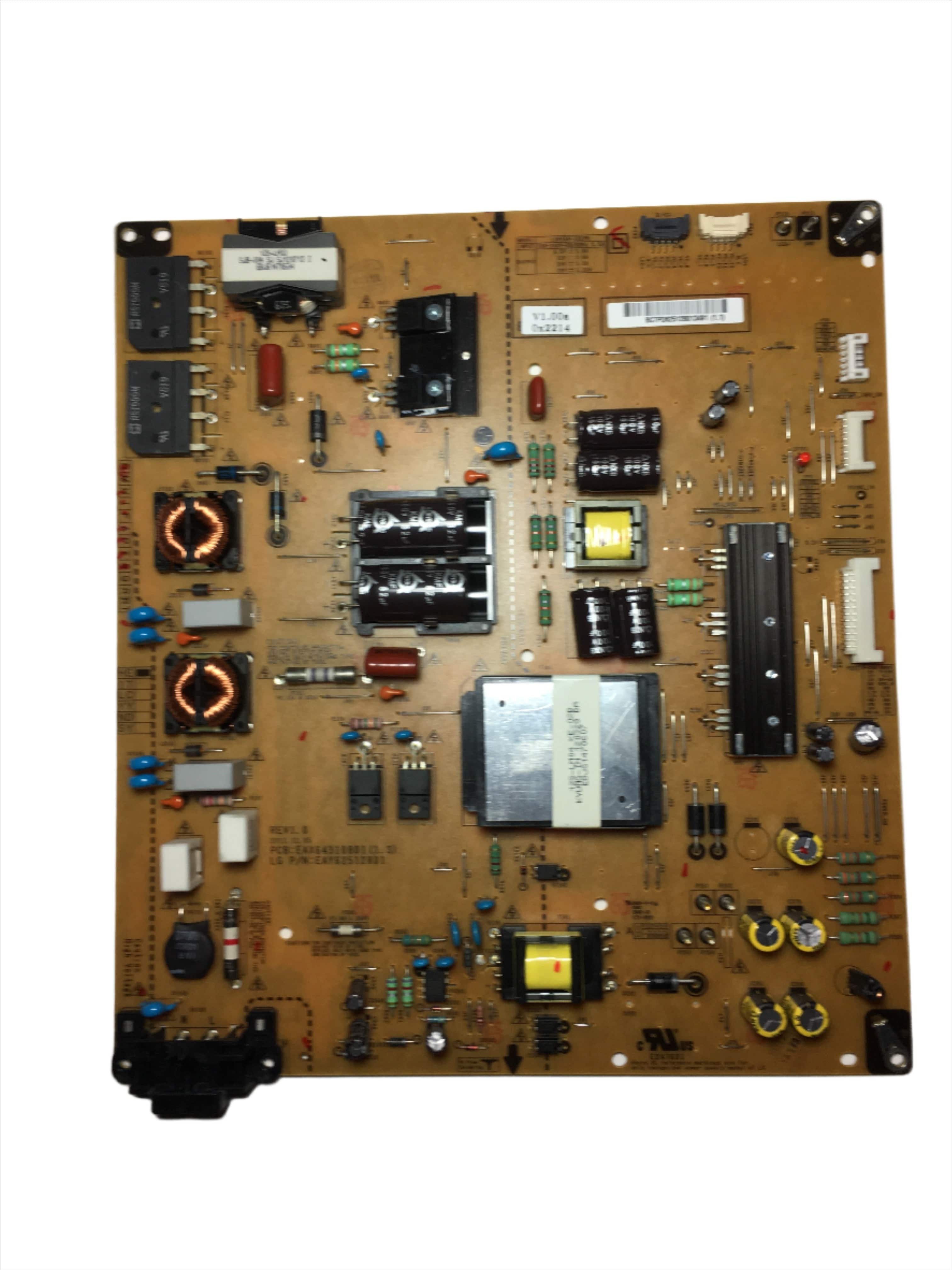 LG EAY62512801 (PLDK-L102A) Power Supply / LED Board