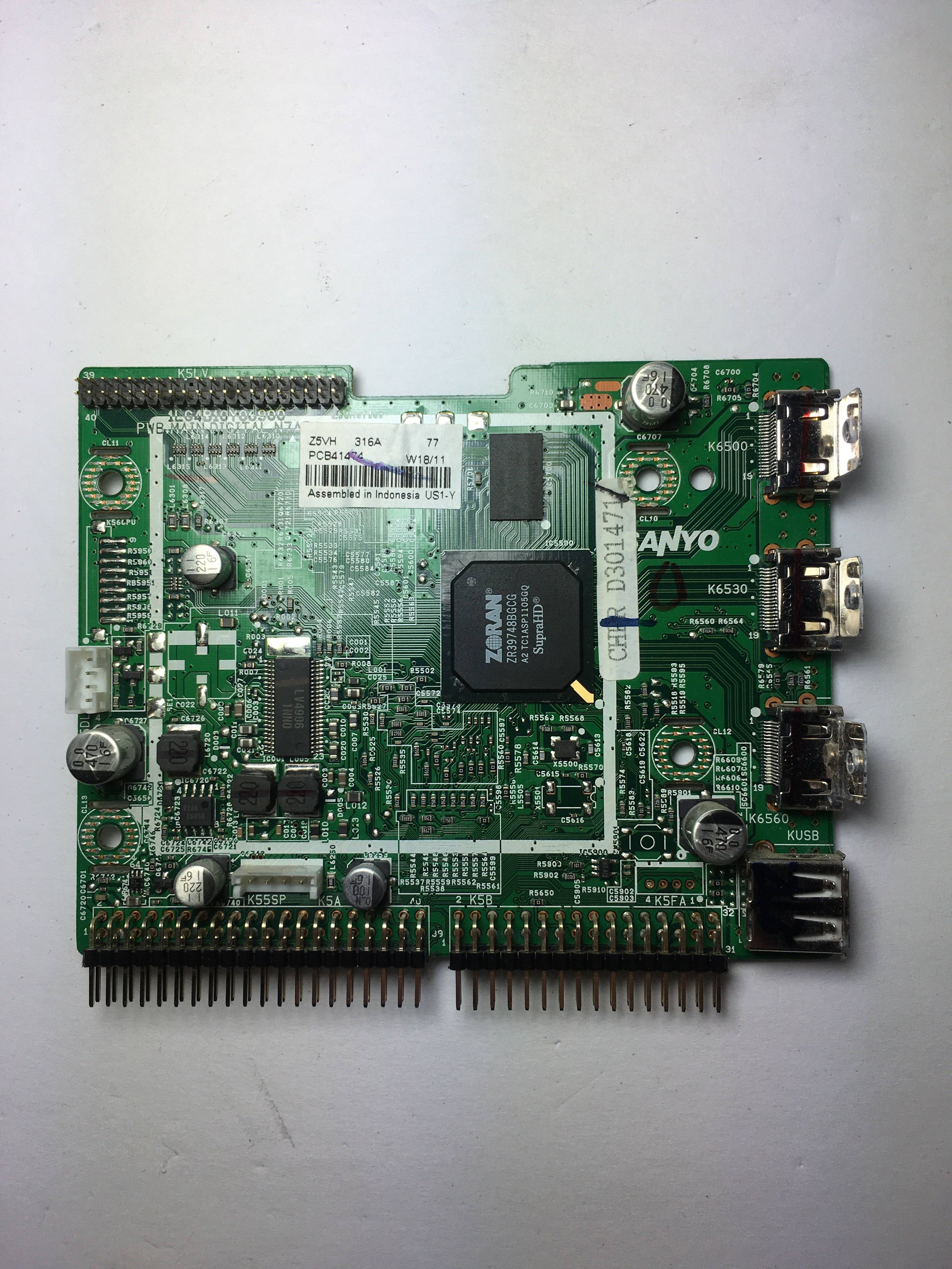 Sanyo 1LG4B10Y06900 Z5VH Digital Main Board for DP42841 P42841-01