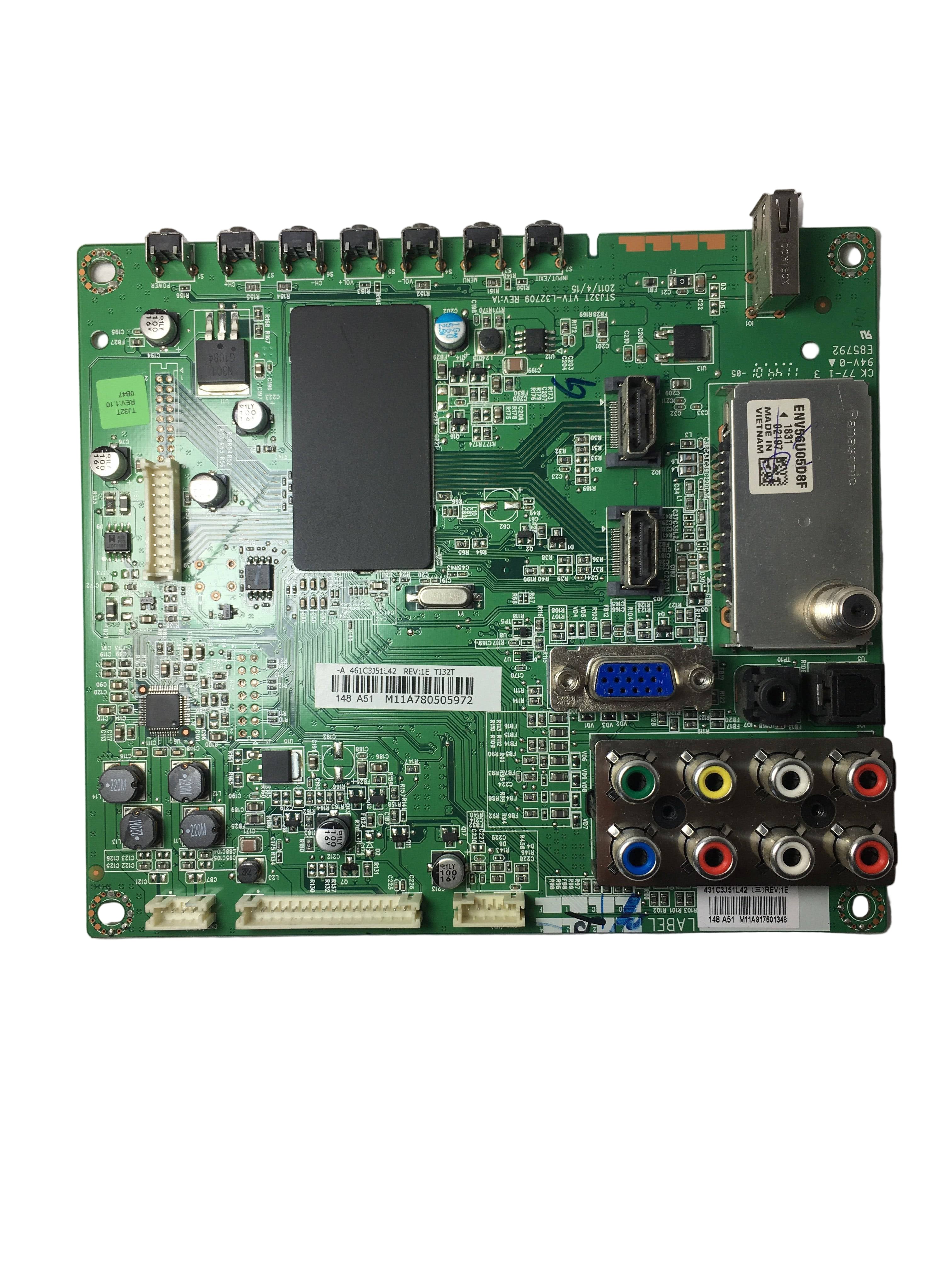 Toshiba 75026847 (431C3J51L41 or 431C3J51L42) Main Board for 32C110U1