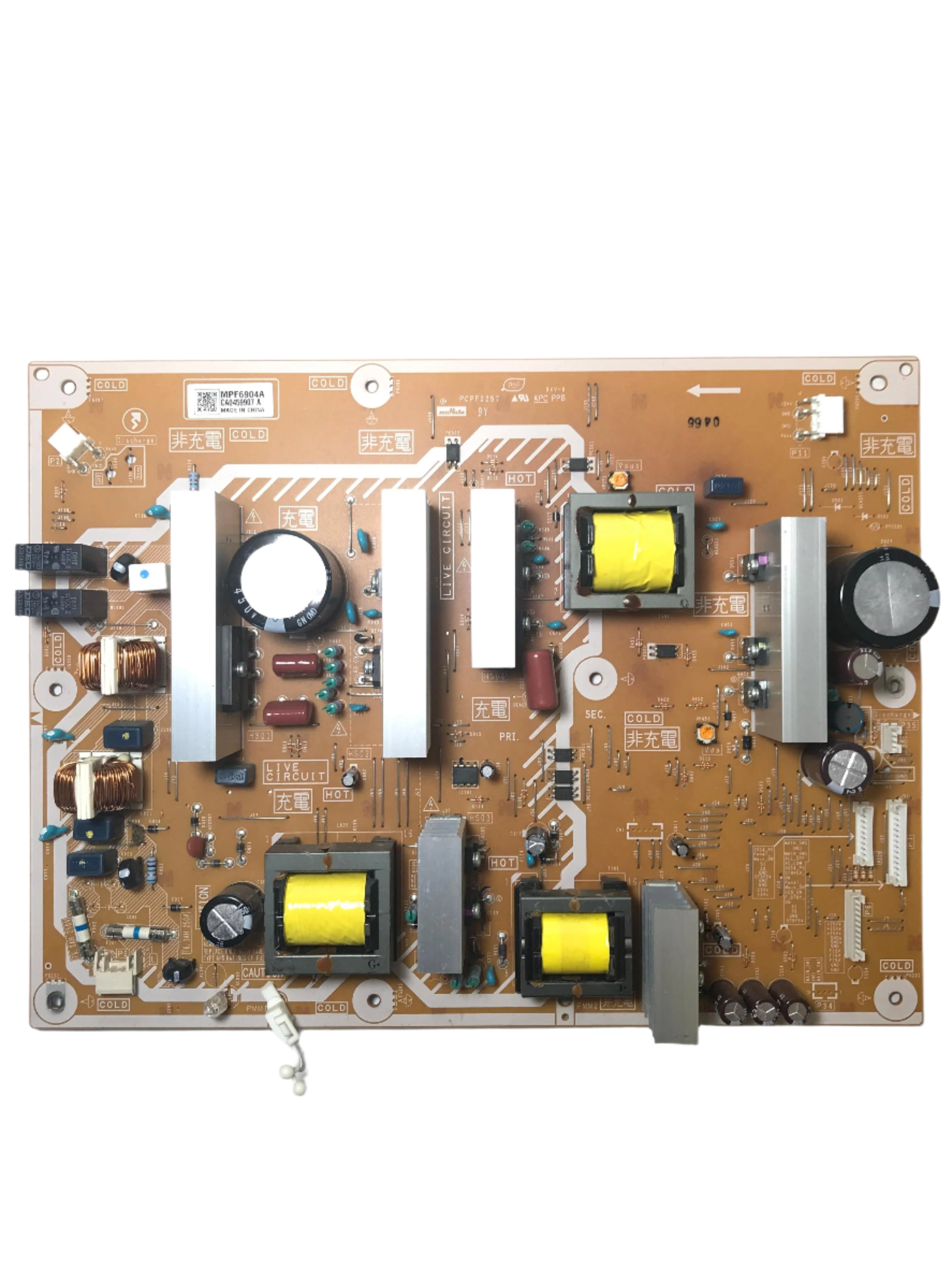 Panasonic/Sanyo N0AB5JK00001 (MPF6904A) Power Supply TC-P50C2 TC-P50X2 DP50741