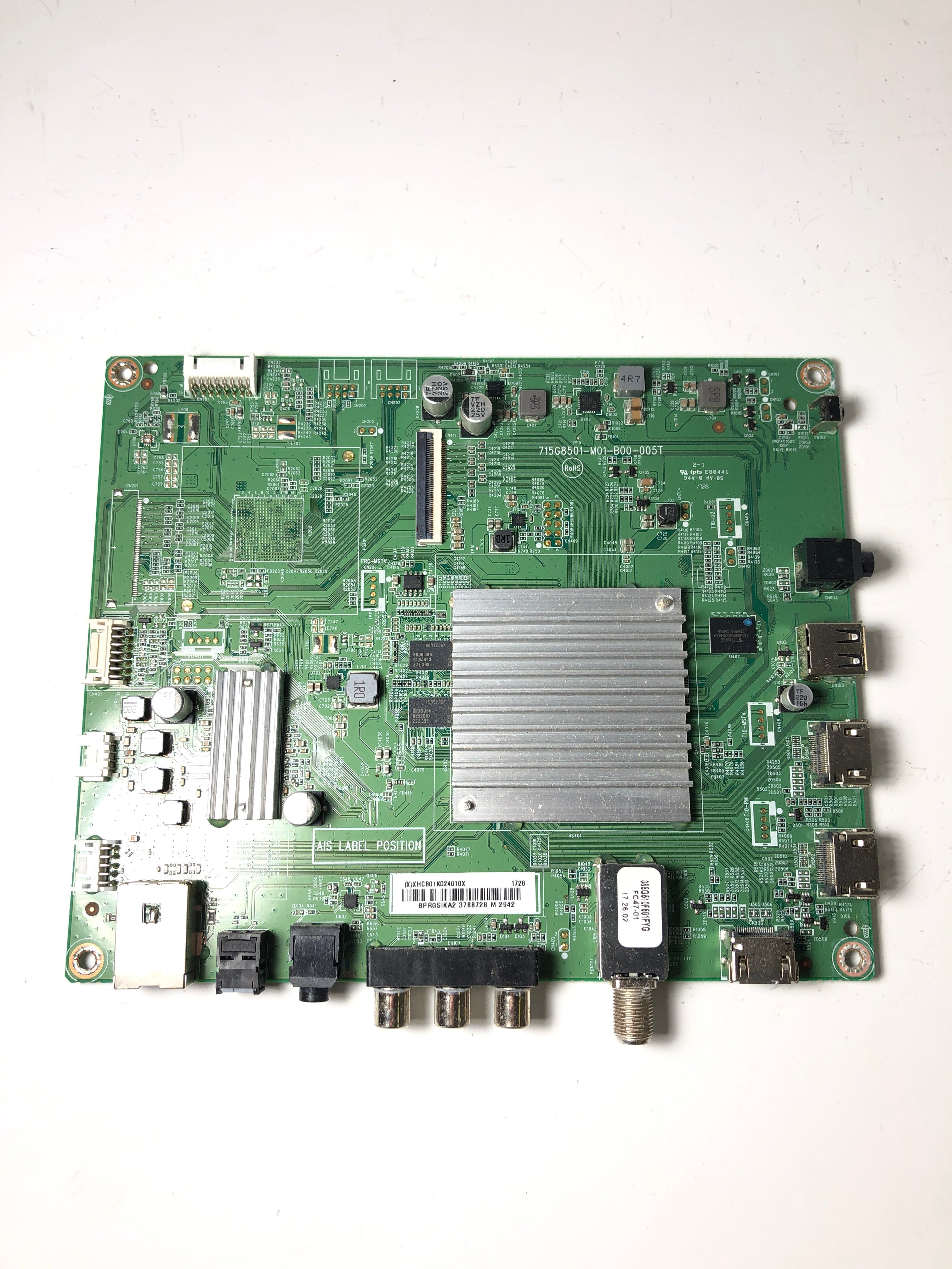 Insignia 756TXHCB01K0240 Main Board for NS-50DR620NA18