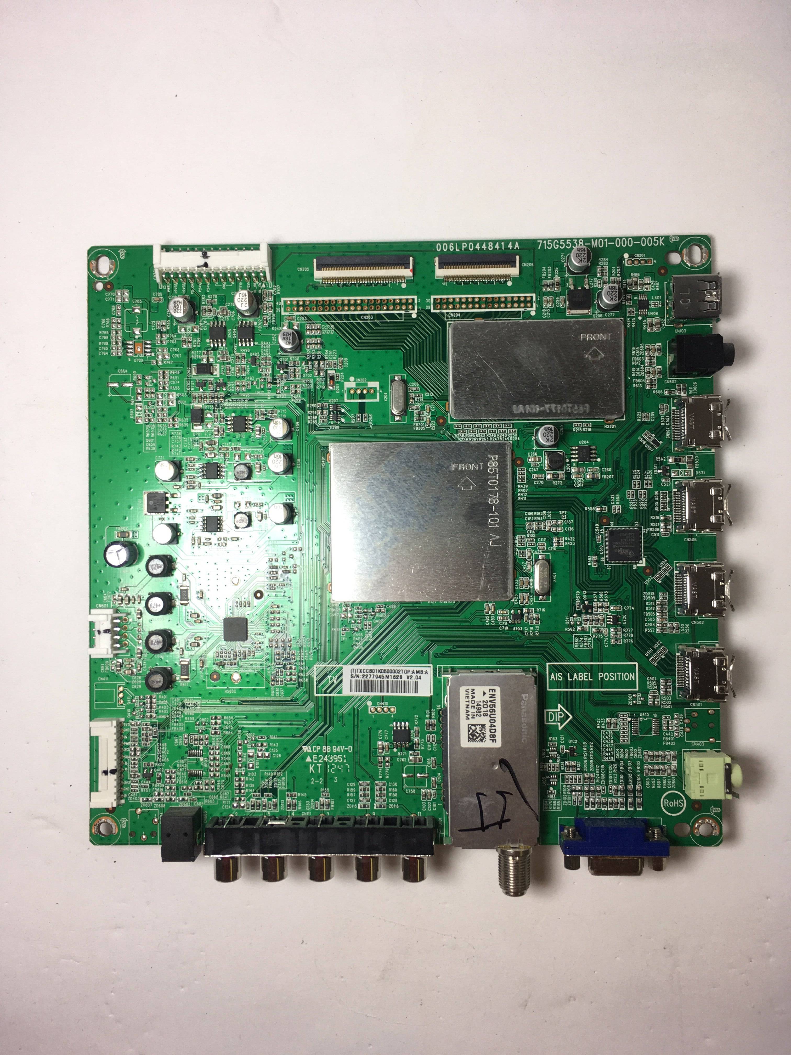 Insignia CBPFTXCCB01K050 Main Board for NS-55E480A13A