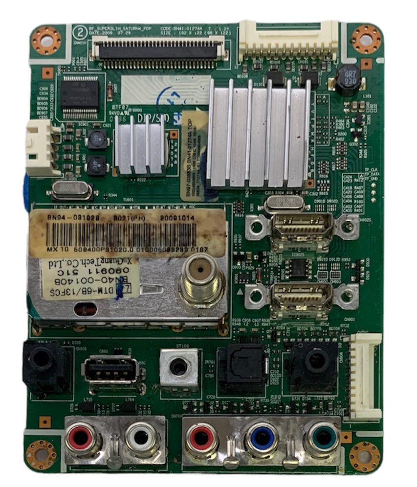Samsung BN94-03192B (BN97-03883B) Main Board for PN50B400P3DXZA