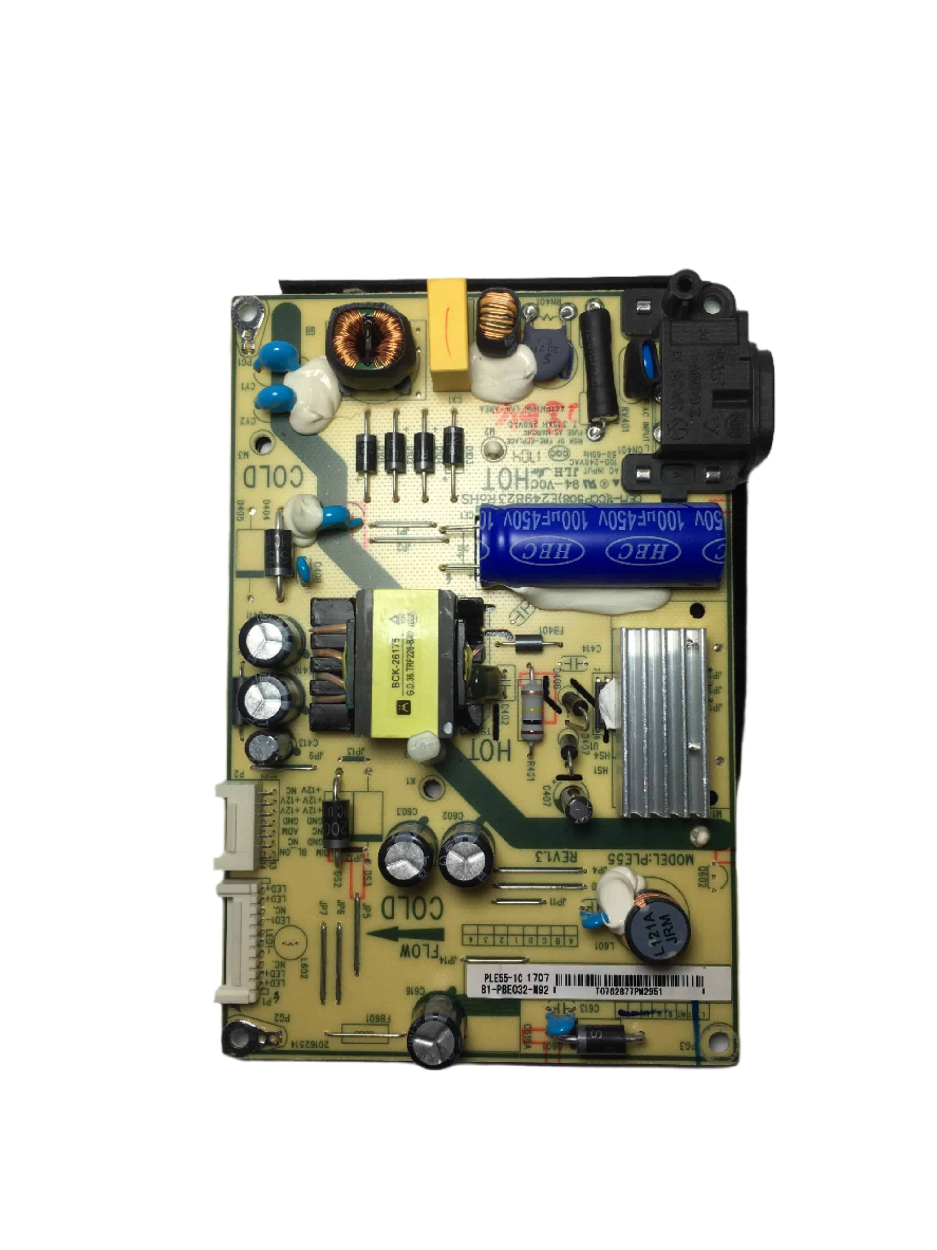 TCL 81-PBE032-M92 (PLE55-1C) Power Supply