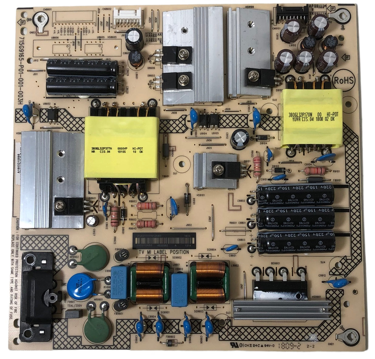 Vizio ADTVH1812AB3 Power Supply Board