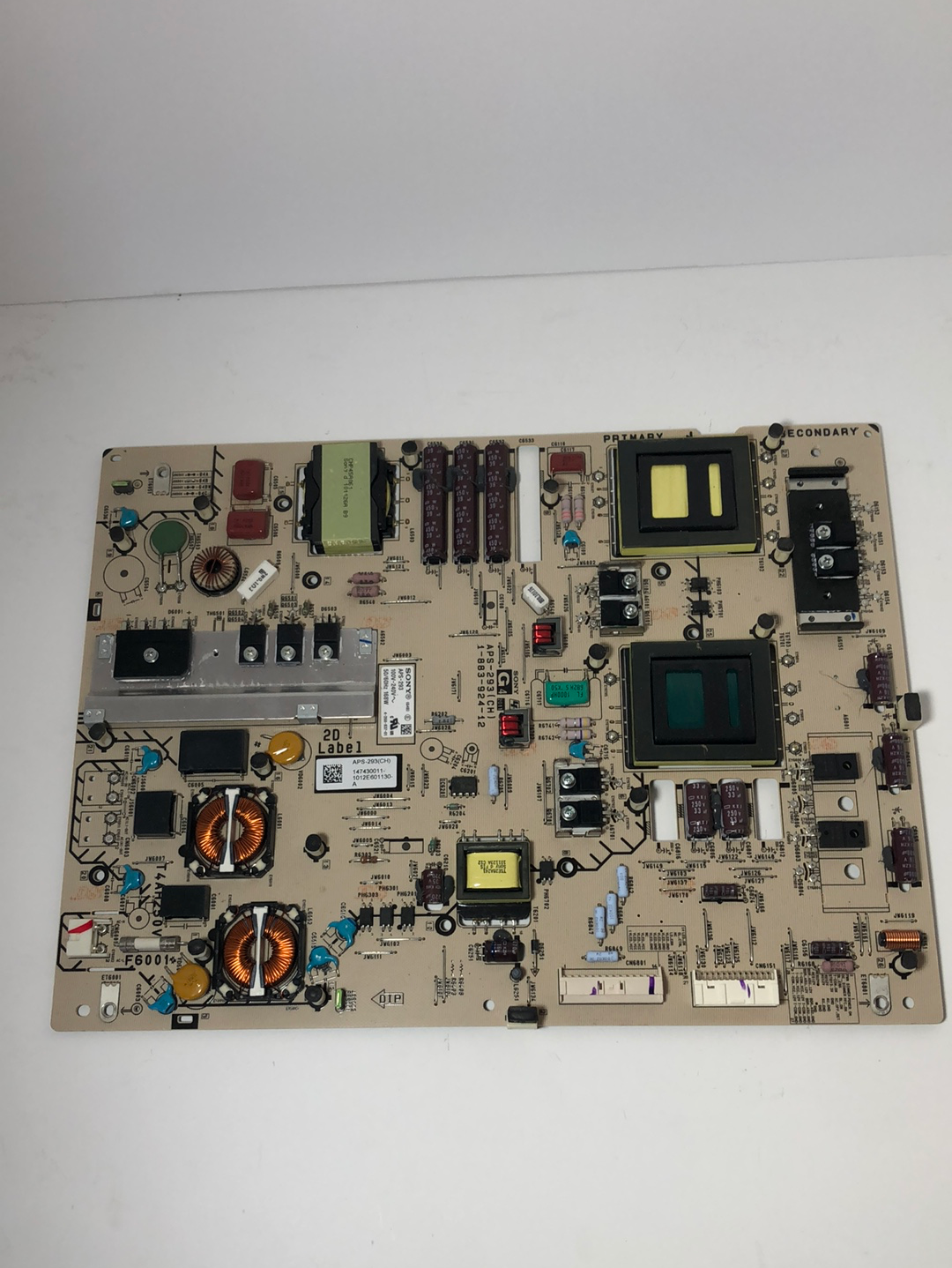 Sony 1-474-300-11 (APS-293, APS-293(CH)) G6 Power Supply