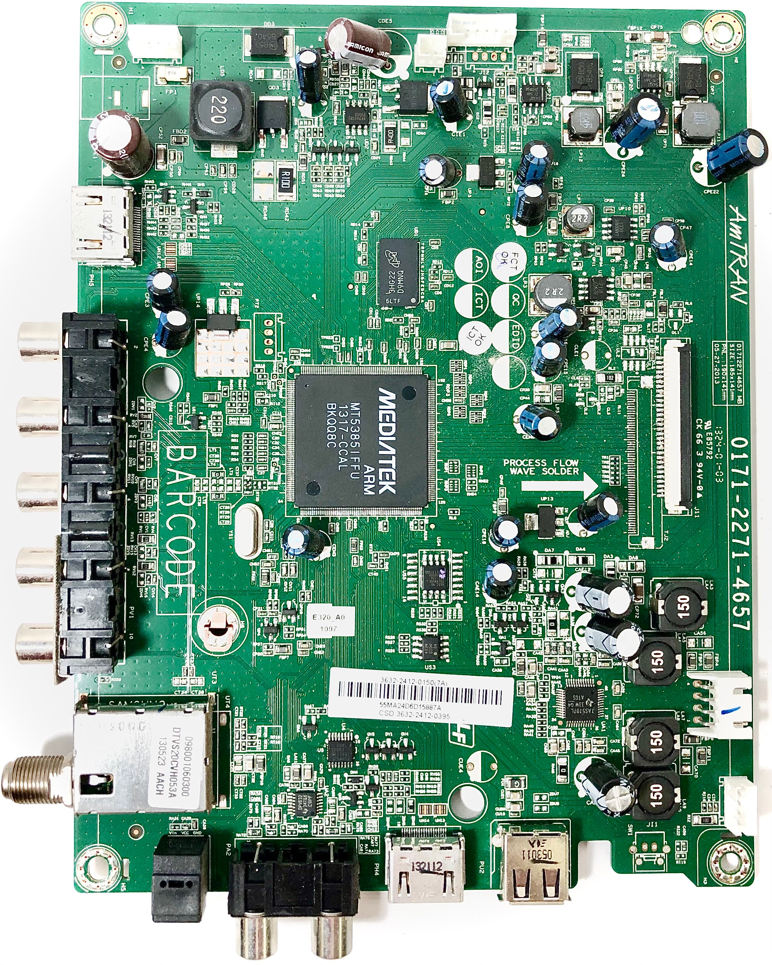 Vizio 3632-2412-0150 Main Board for E320-A0