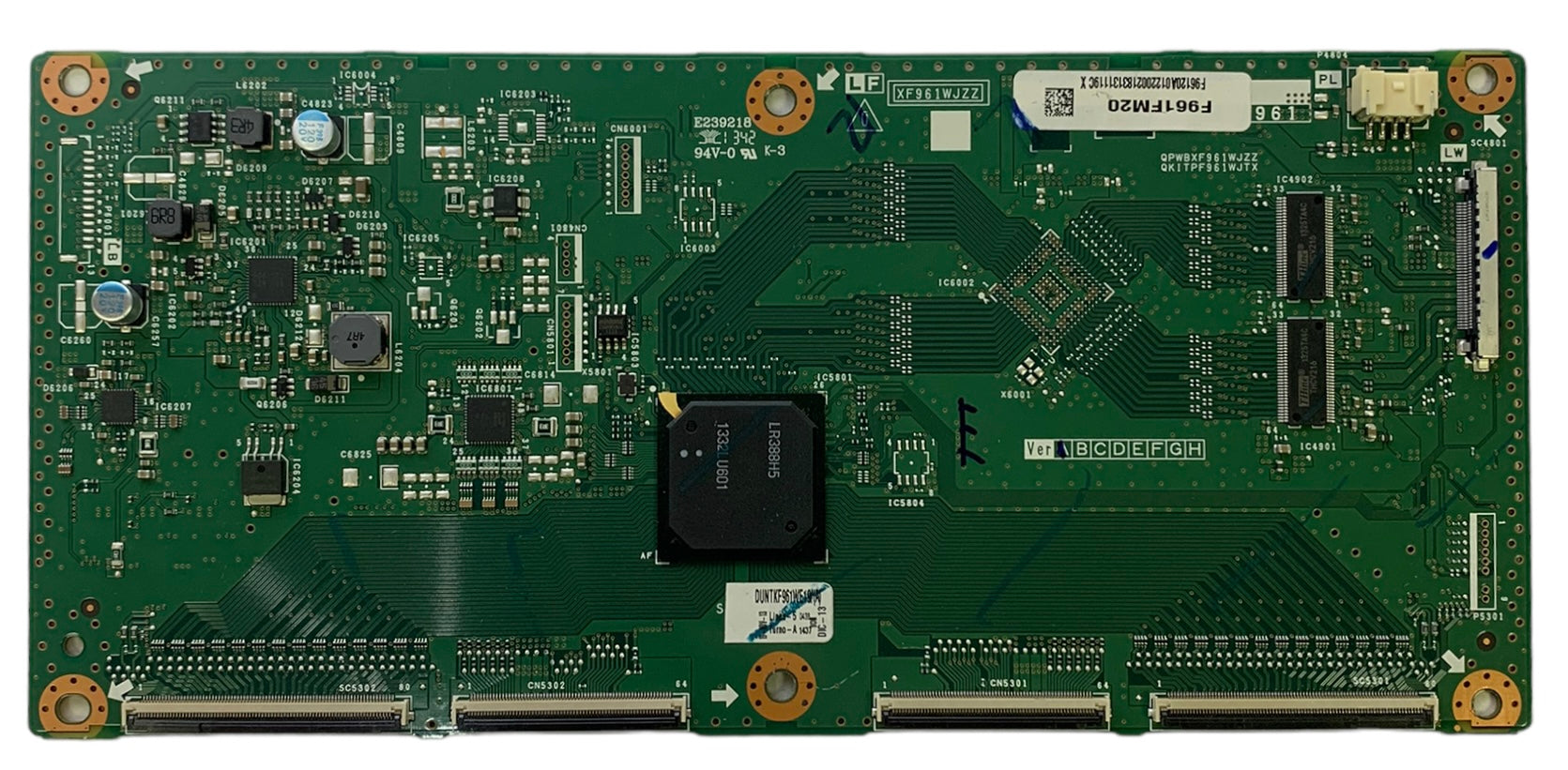 Sharp DUNTKF961FM20 (XF961WJZZ, QPWBXF961WJZZ) T-Con Board