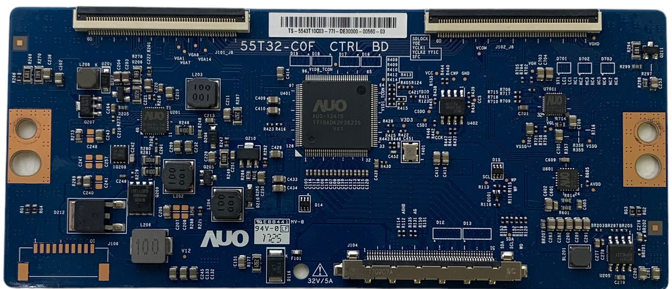 Vizio ONN 55.43T10.C03 (55T32-C0F CTRL BD) T-Con Board