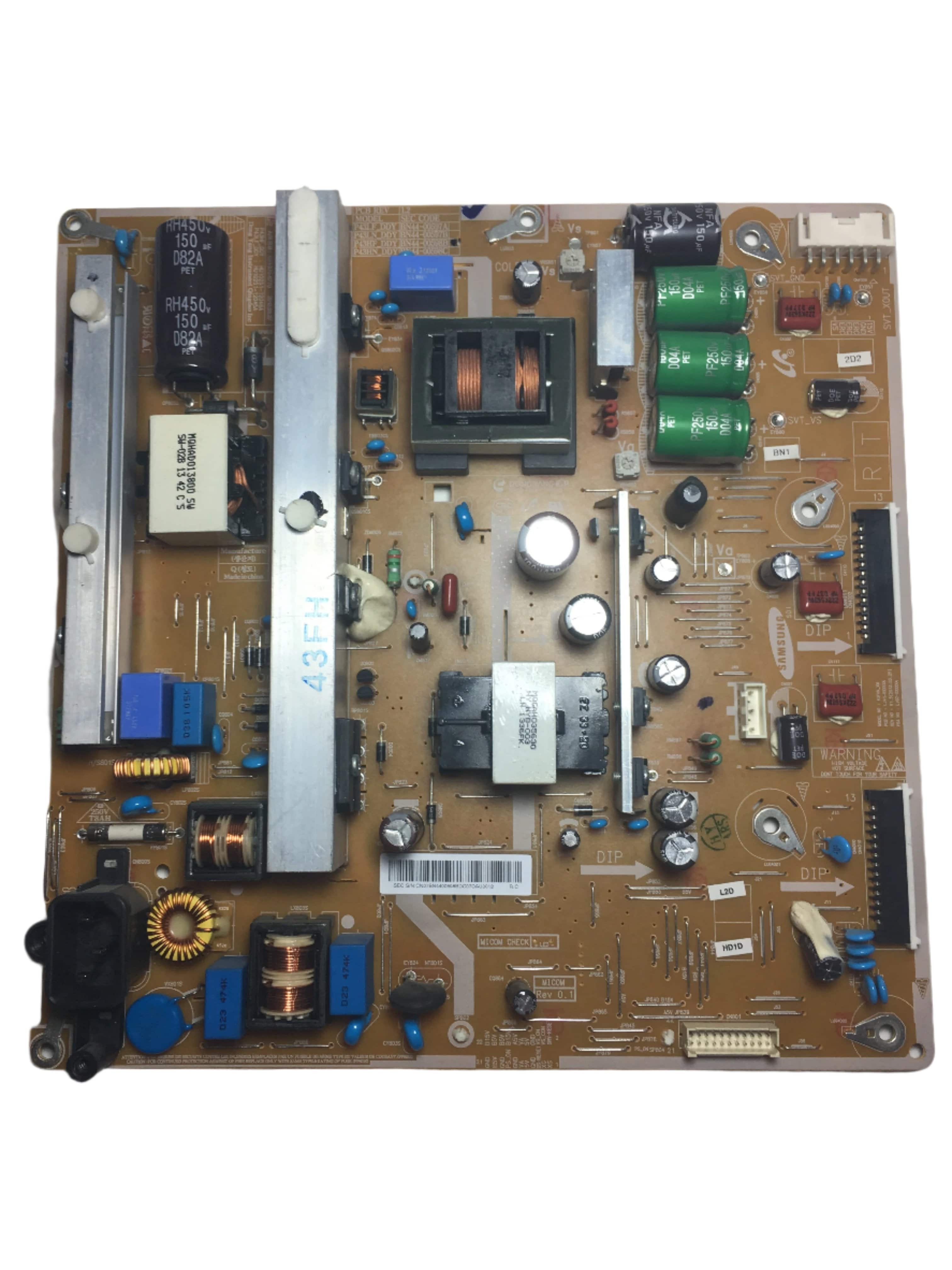 Samsung BN44-00598B (P43HF_DDY) Power Supply Unit