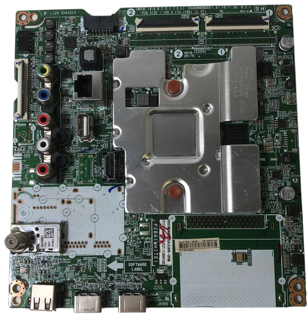LG EBT66491002 Main Board for 55UN6950ZUA.BUSWLKR