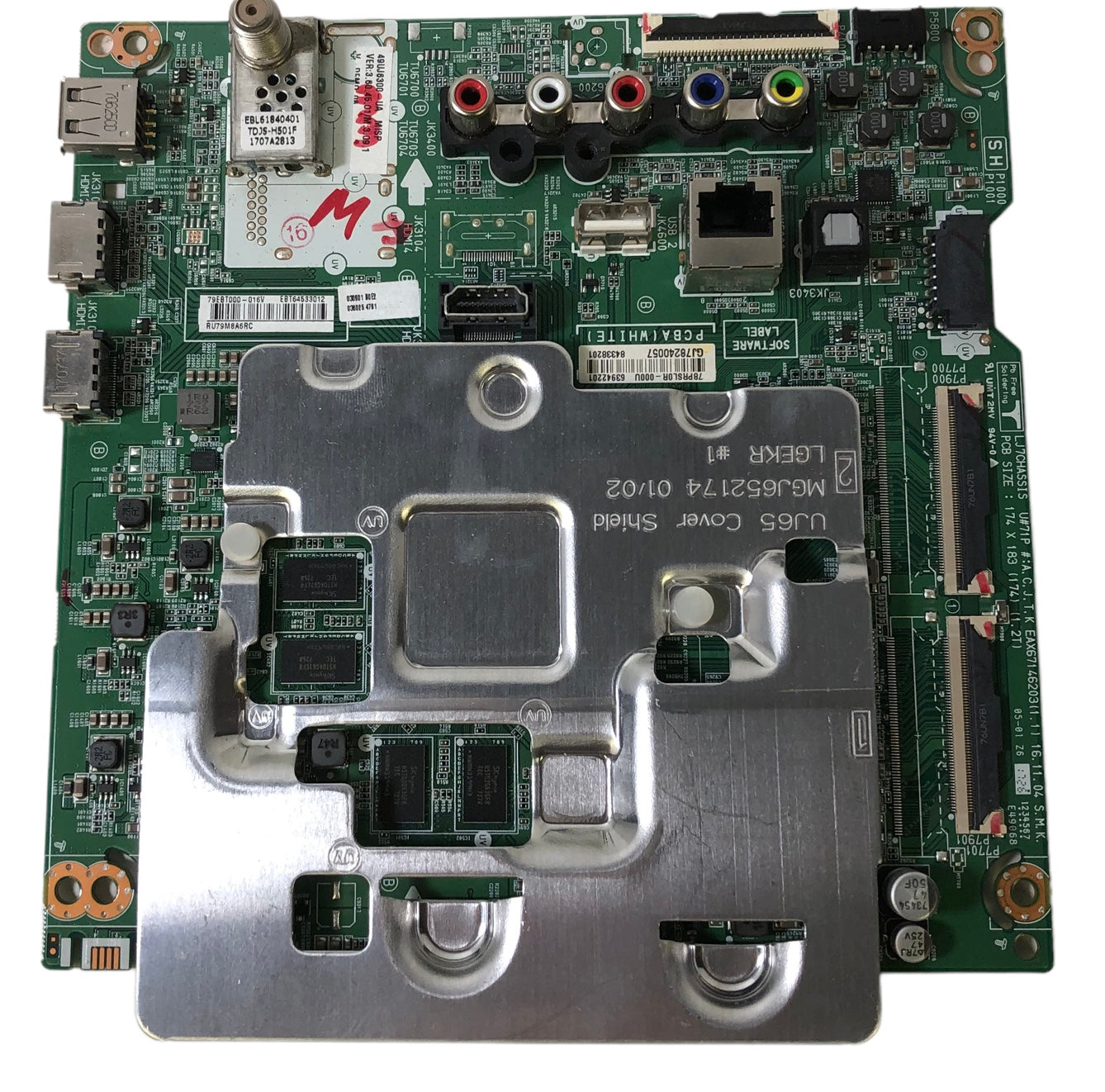 LG EBT64533012 Main Board for 49UJ6300-UA.AUSYLOR