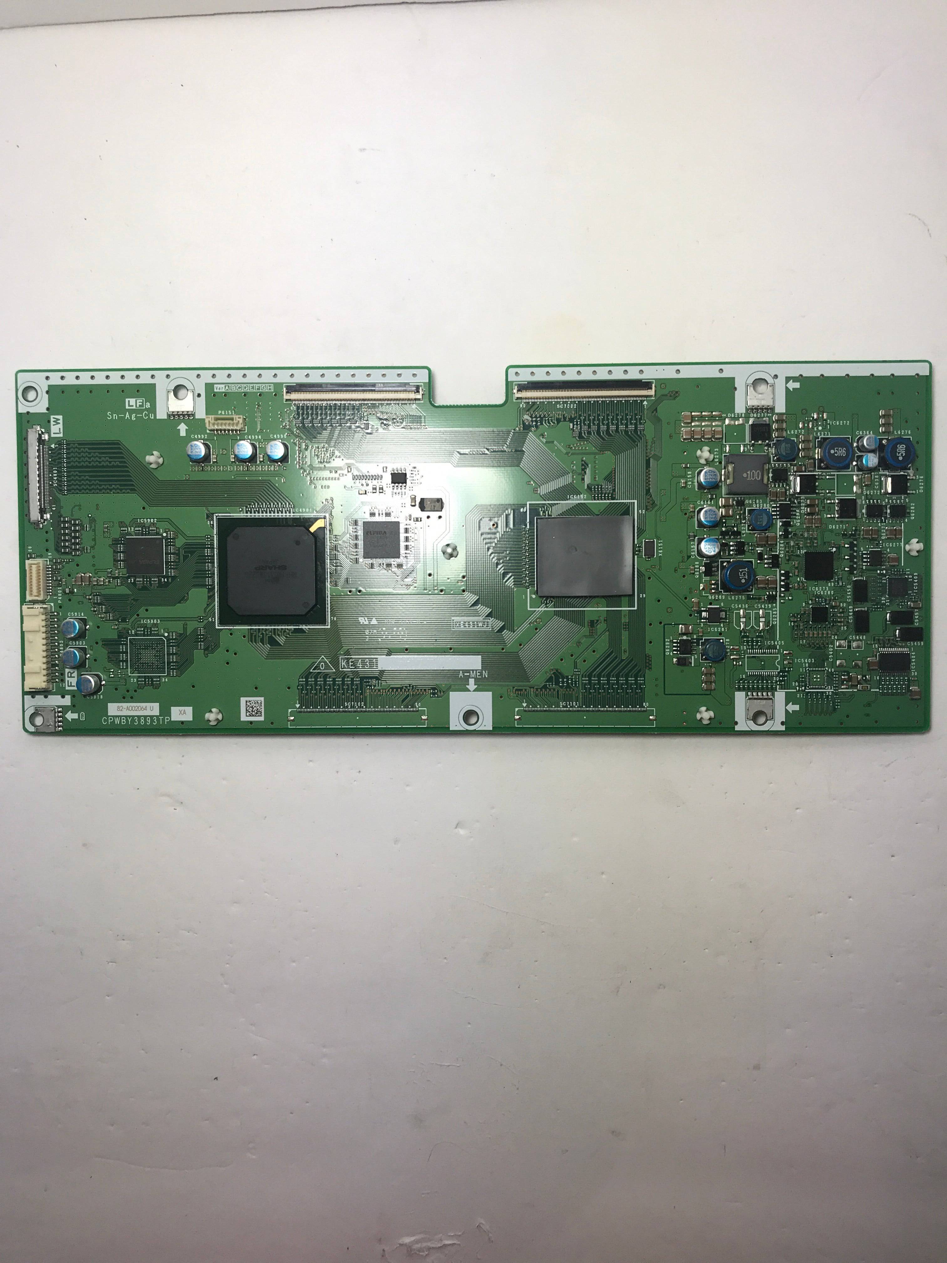 Sharp CPWBY3893TPXA (XE431WJ) T-Con Board for LC-46SE941U