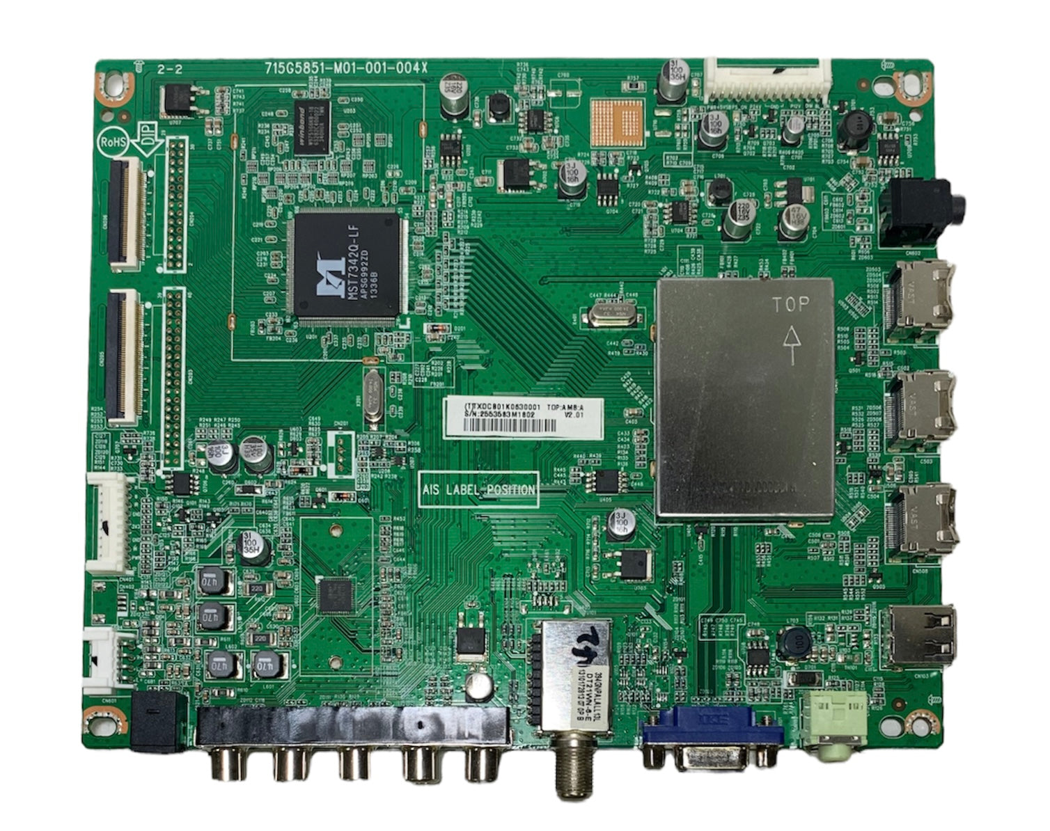Sharp 756TXDCB01K0630 Main Board for LC-42LB150U