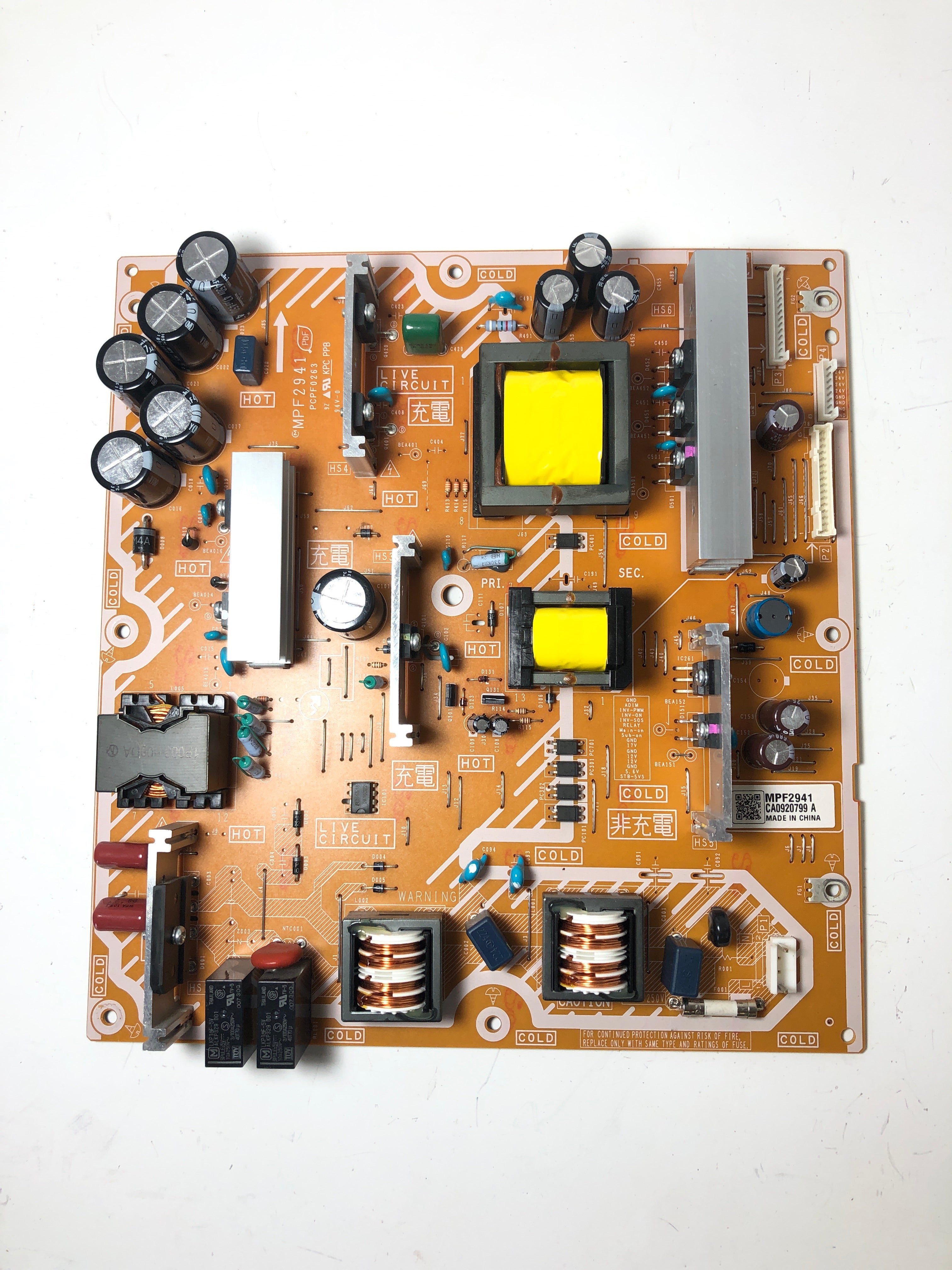 Panasonic N0AE4GK00003 (MPF2941) Power Supply Unit