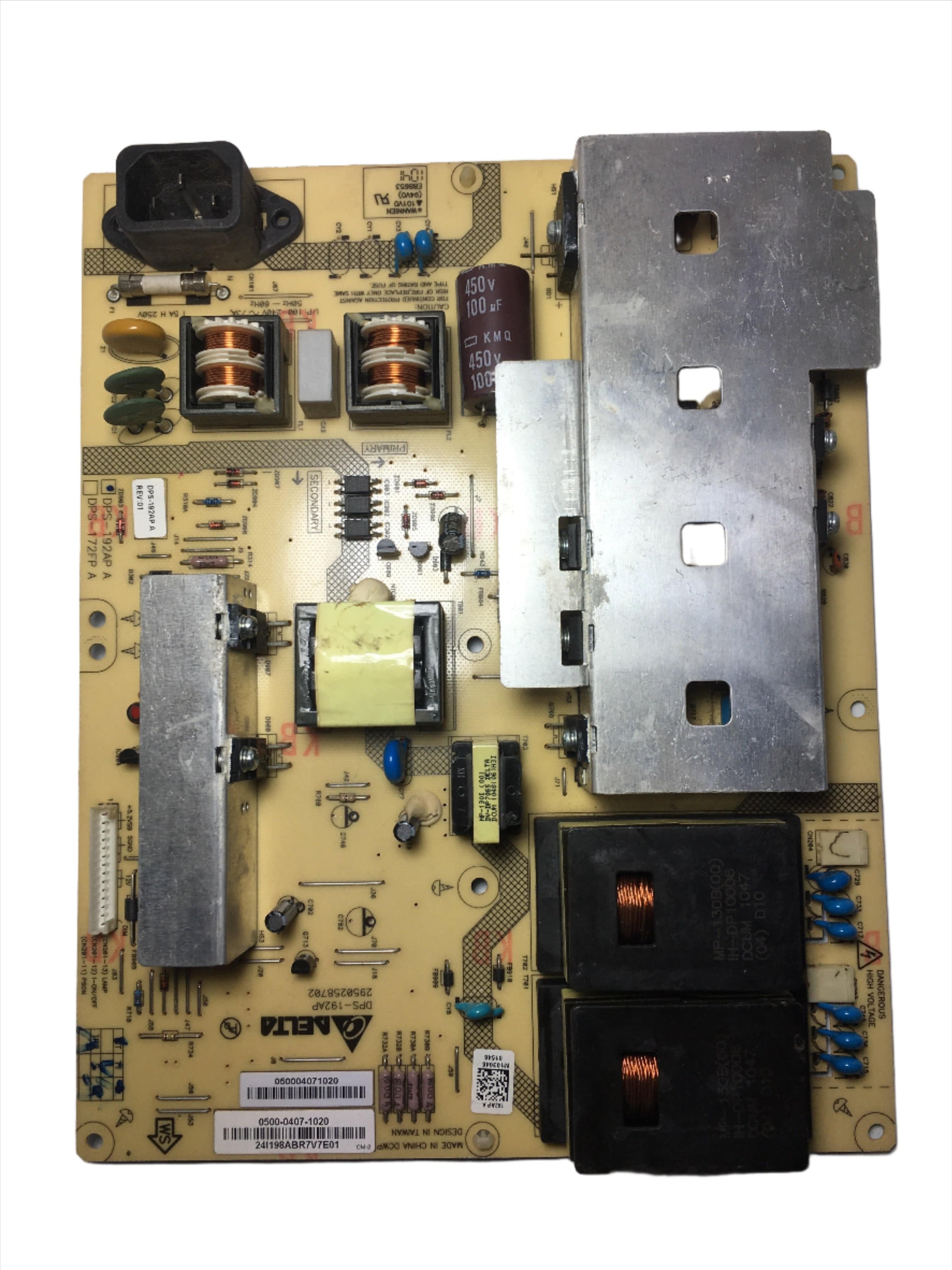Vizio 0500-0407-1020 Power Supply / Backlight Inverter