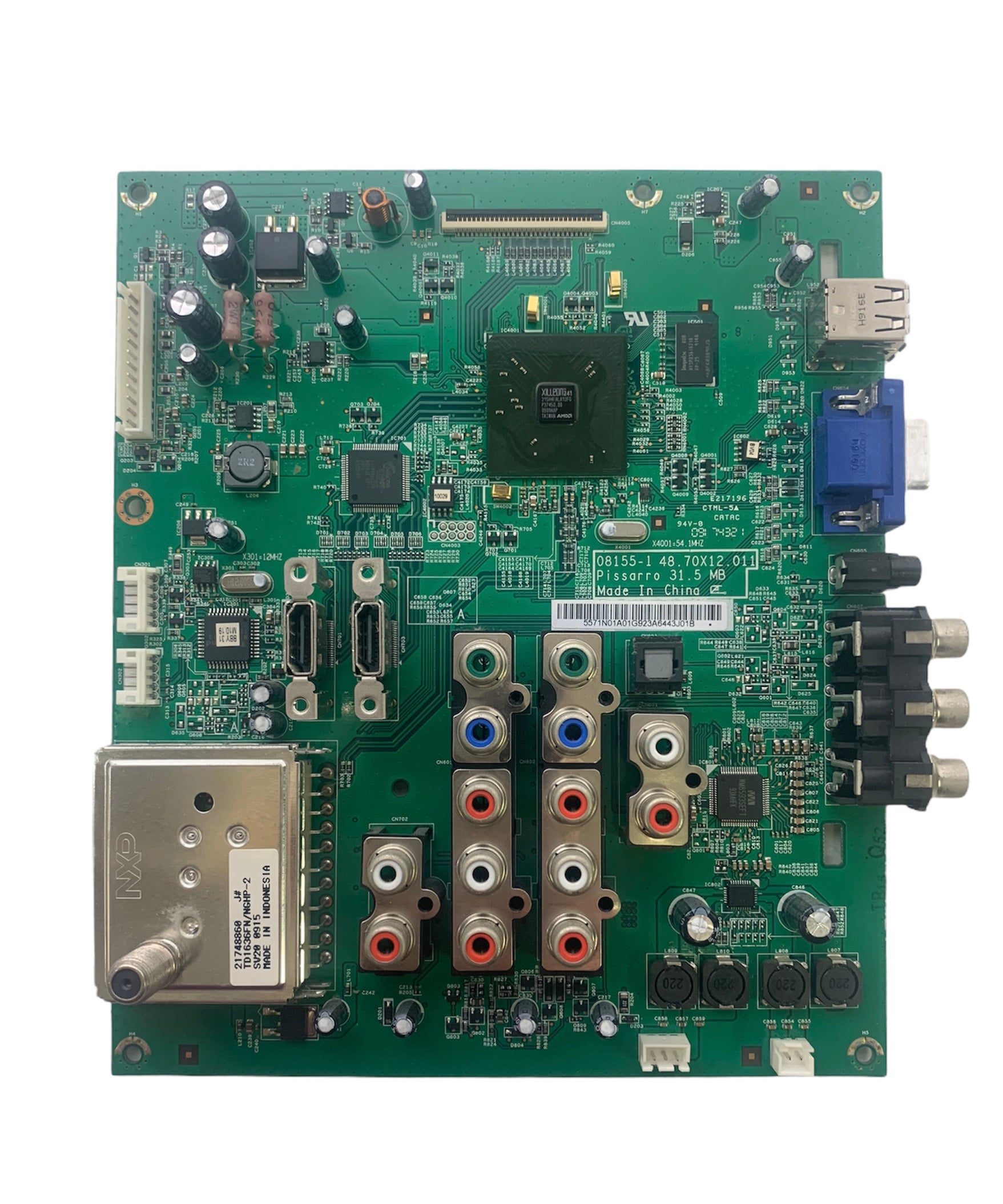 Dynex 55.71N01.A01G (48.70X12.011) Main Board