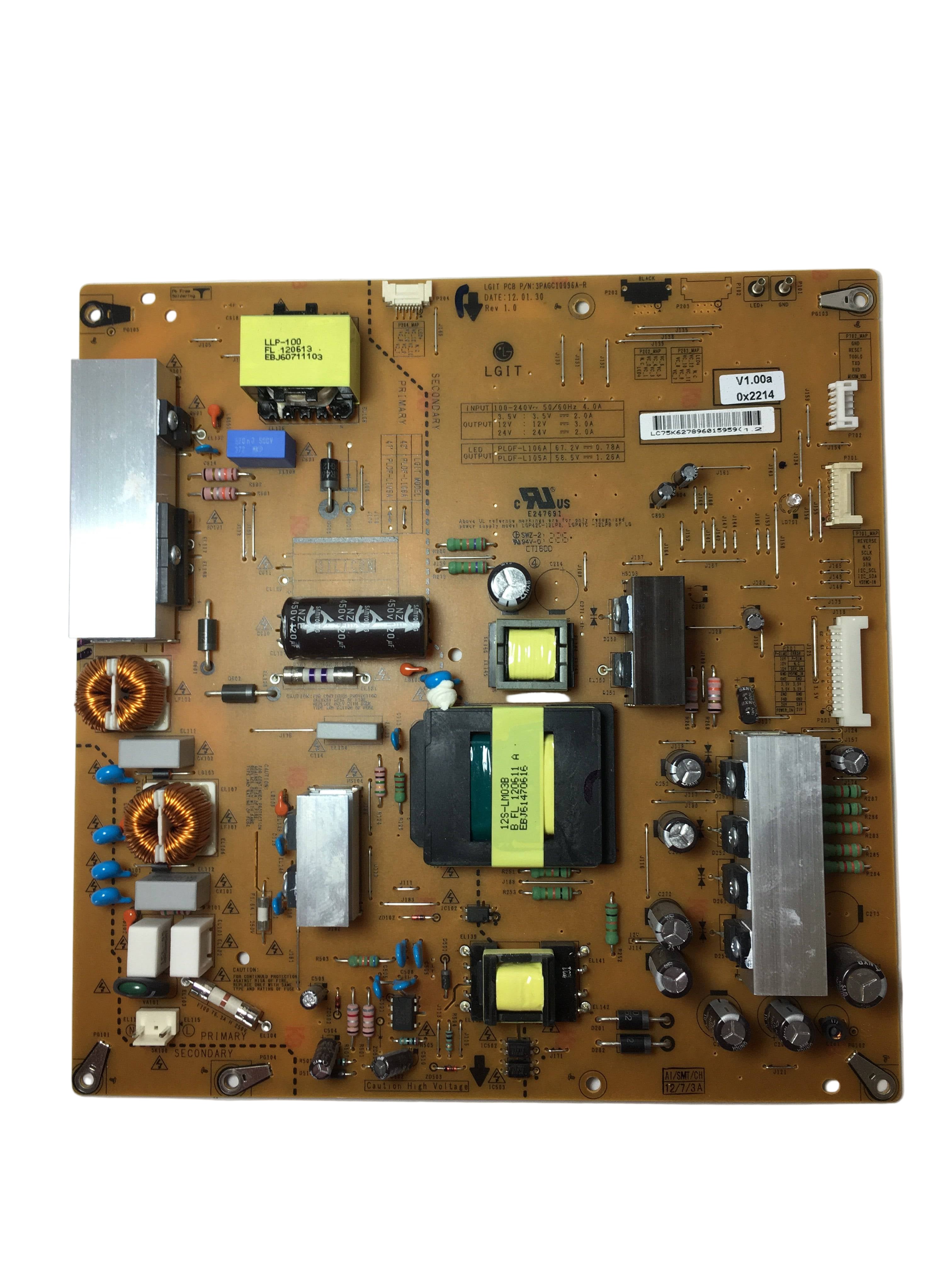 LG EAY62789601 Power Supply / LED Board