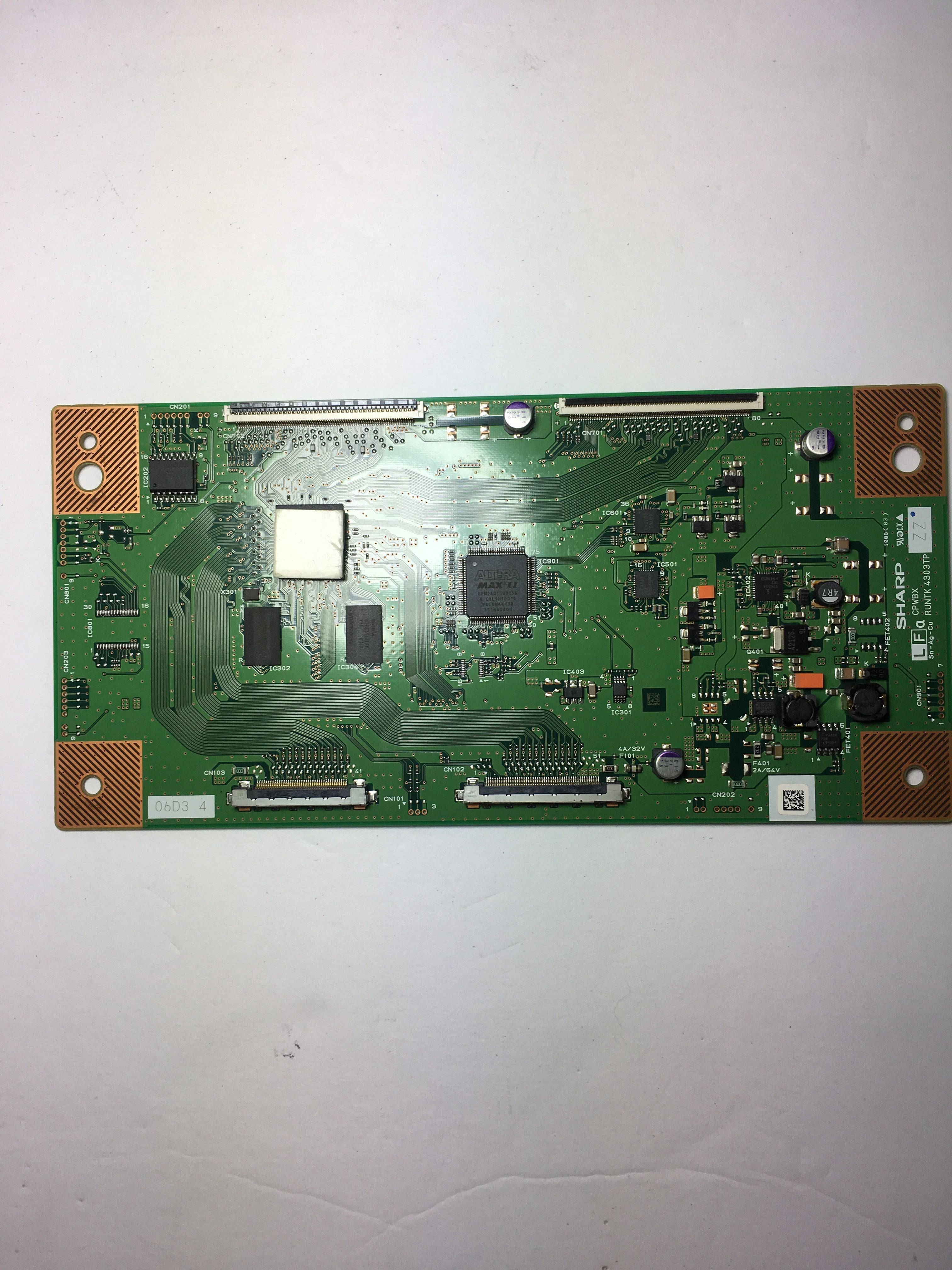 Sharp RUNTK4303TPZZ (RUNTK4303TPZZ, CPWBX4304TPZZ) T-Con Board