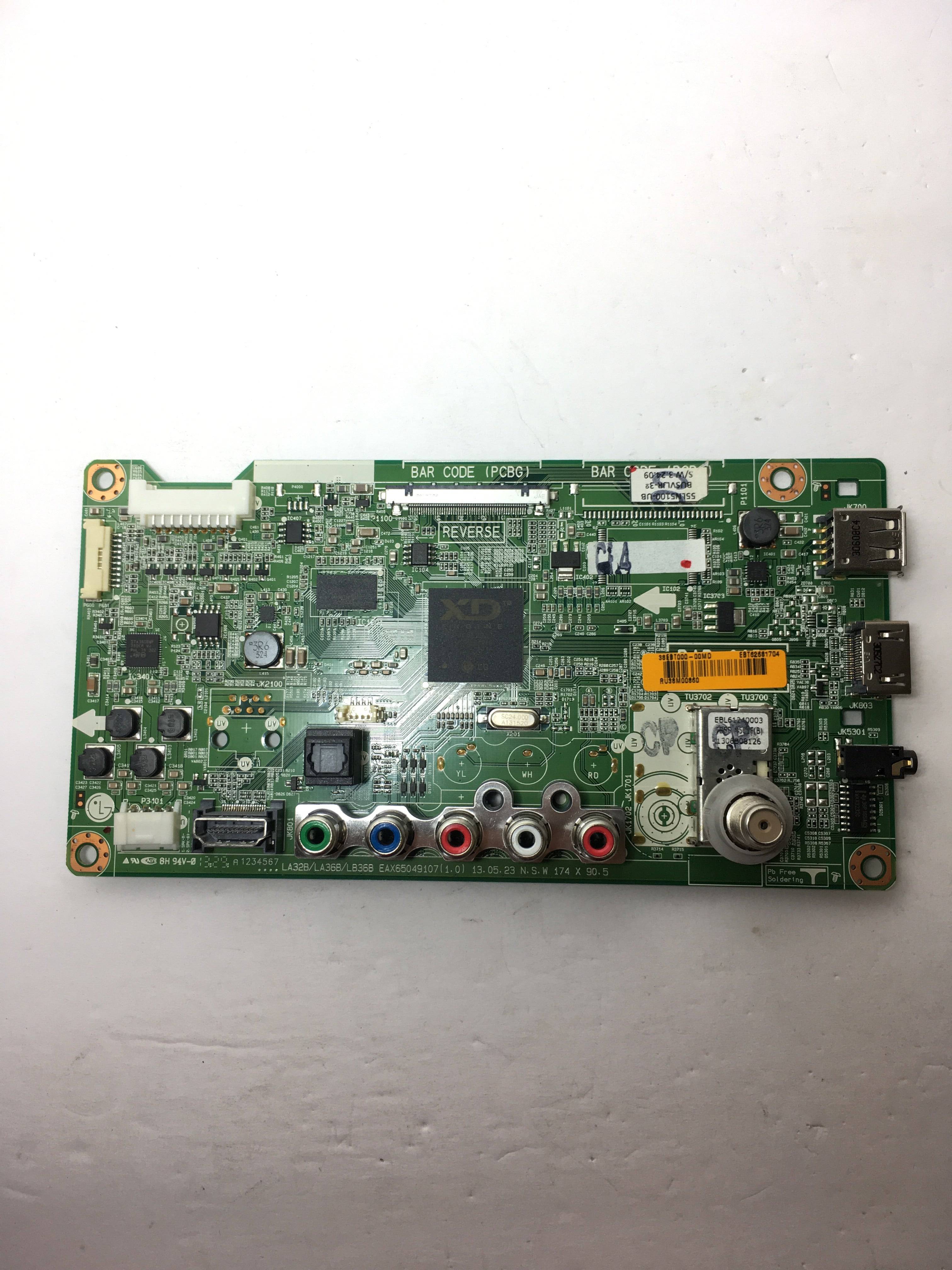 LG EBT62681704 Main Board for 55LN5100-UB.BUSVLJR