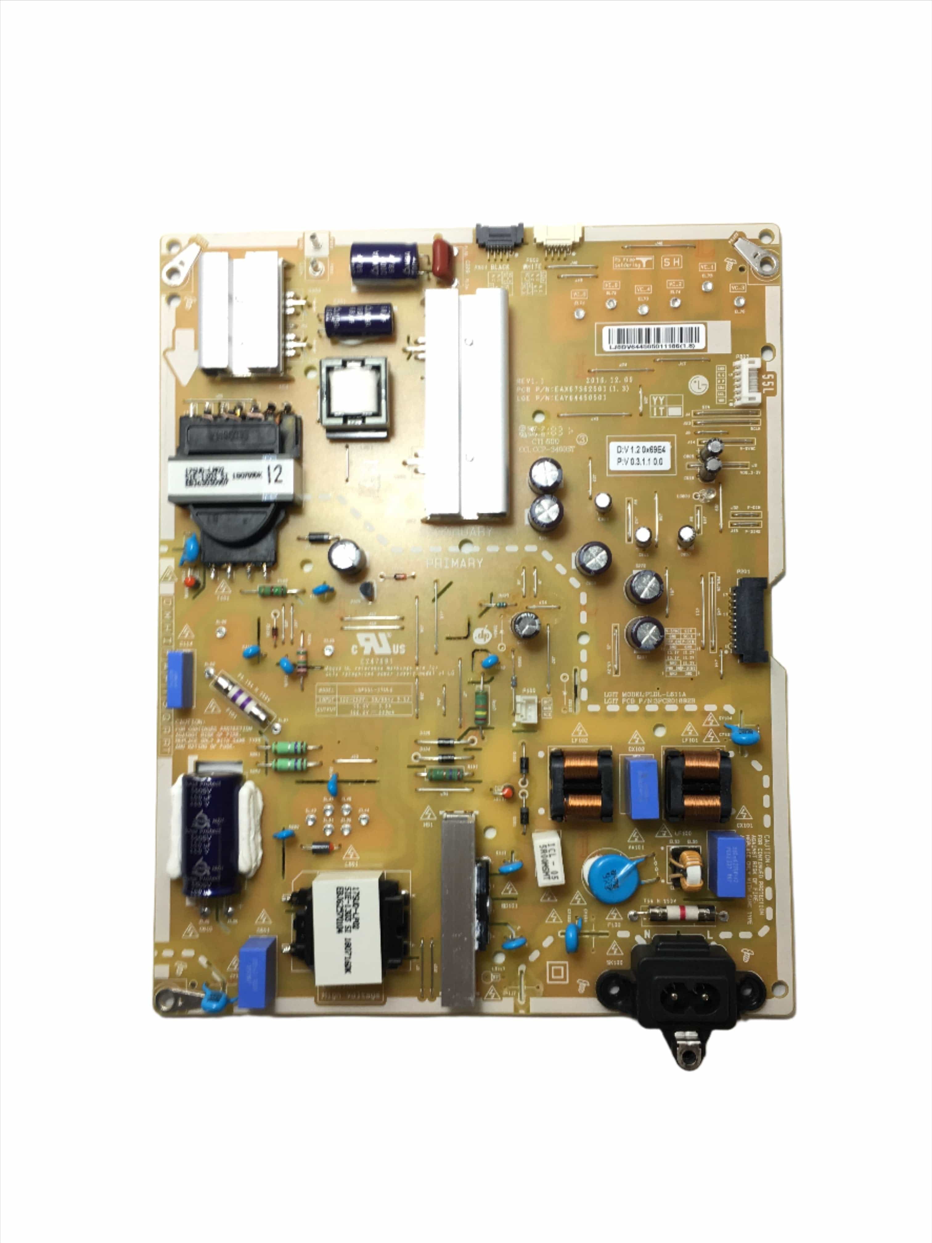 LG EAY64450501 Power Supply for 55UJ6540-UB.BUSTLJR
