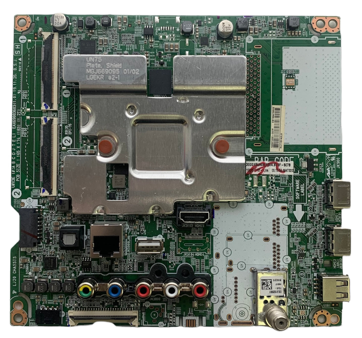 LG EBT66473202 Main Board for 65UN6950ZUA.BUSFLKR