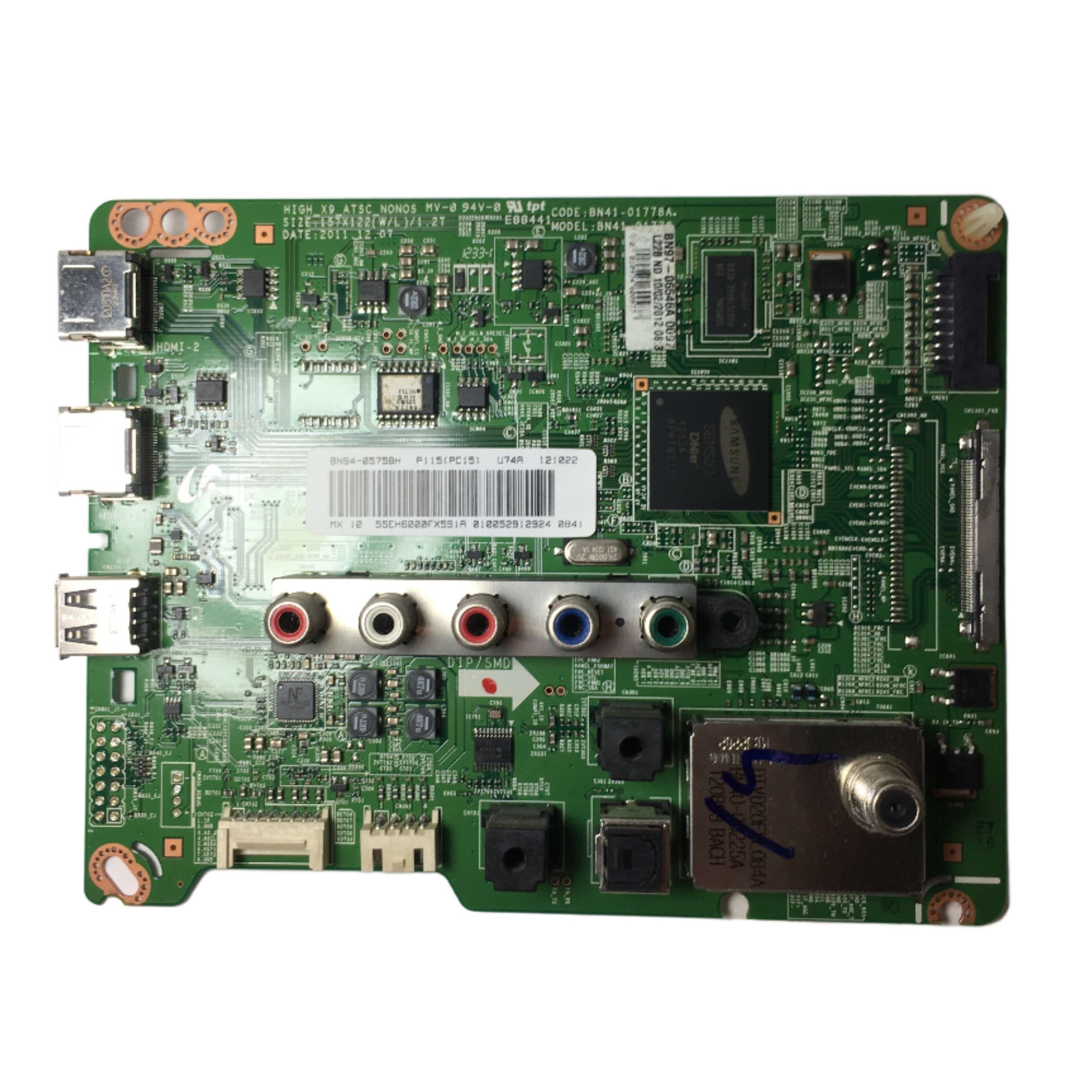 Samsung BN94-05758H (BN41-01778A) Main Board UN55EH6000FXZA TH02